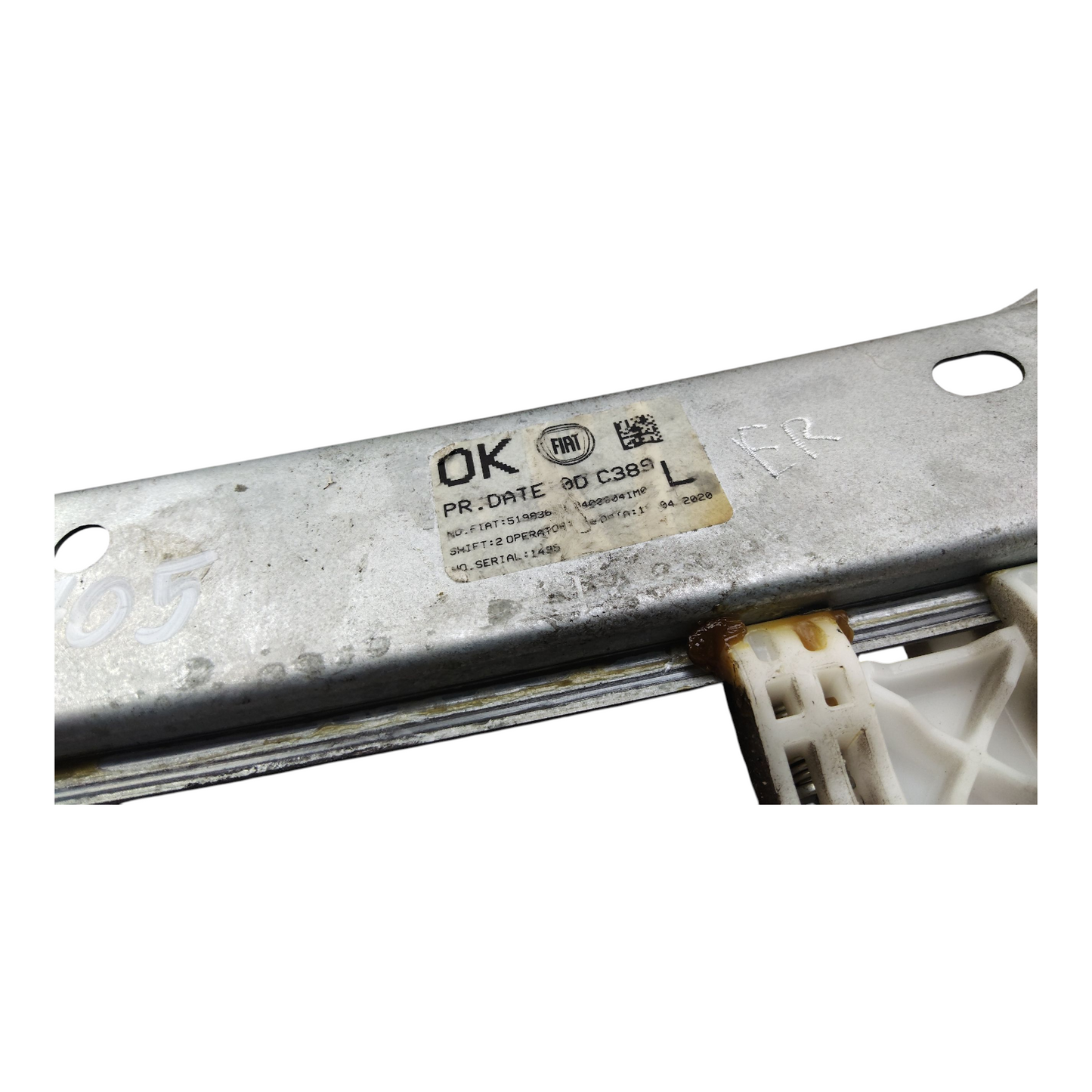 Alzacristallo Alzavetro Posteriore Sinistro FIAT PANDA 3 Serie