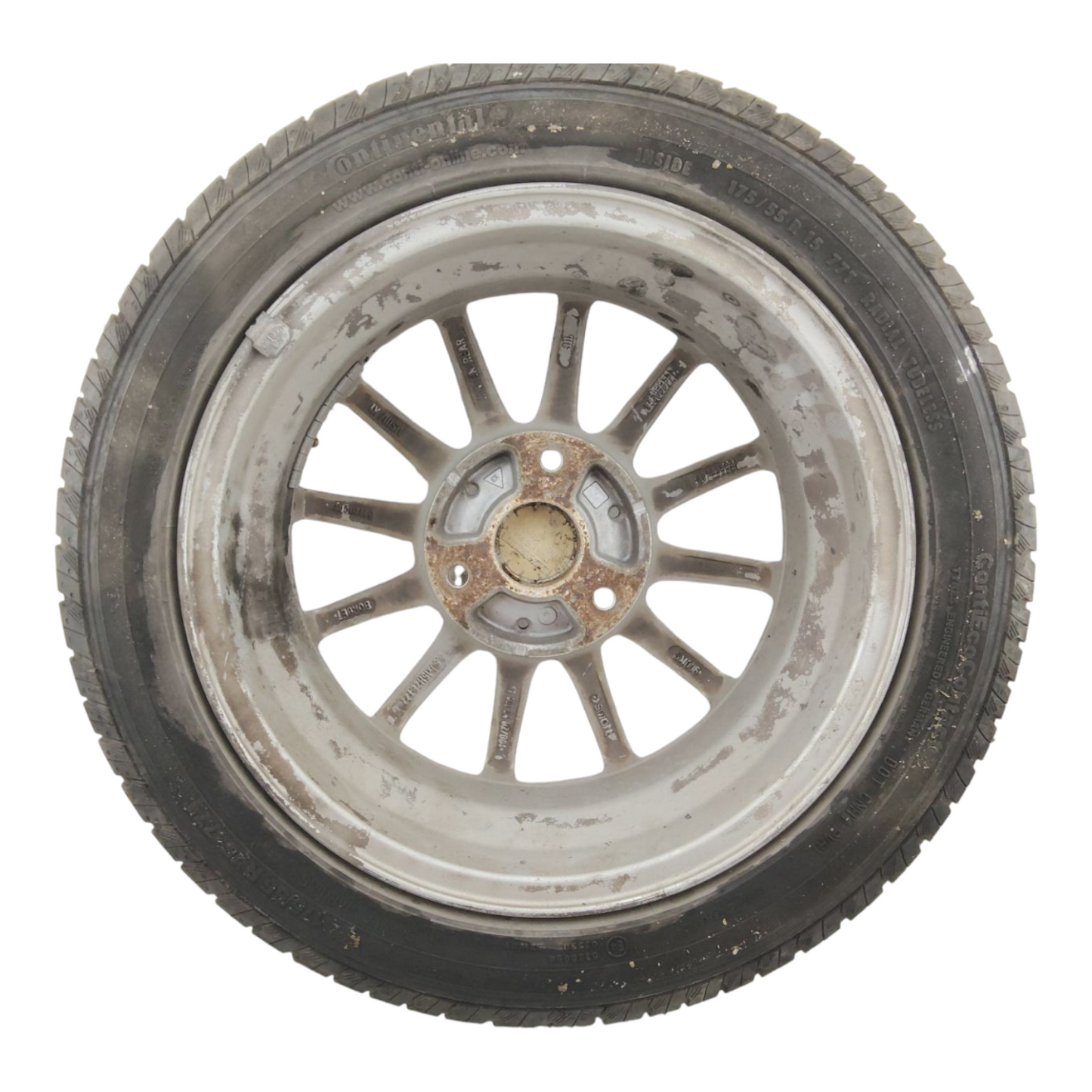 Cerchio in Lega Raggio 15 SMART CABRIO COUPE 451 5.5JX15H2 ET22