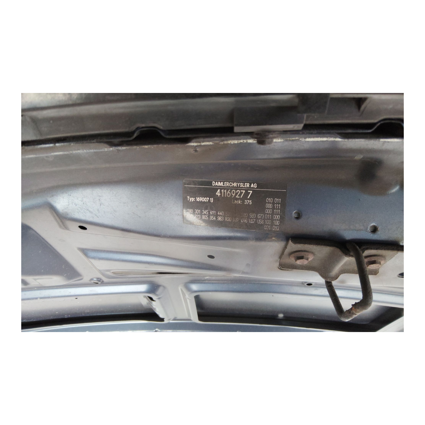 Cofano Anteriore MERCEDES CLASSE A W169