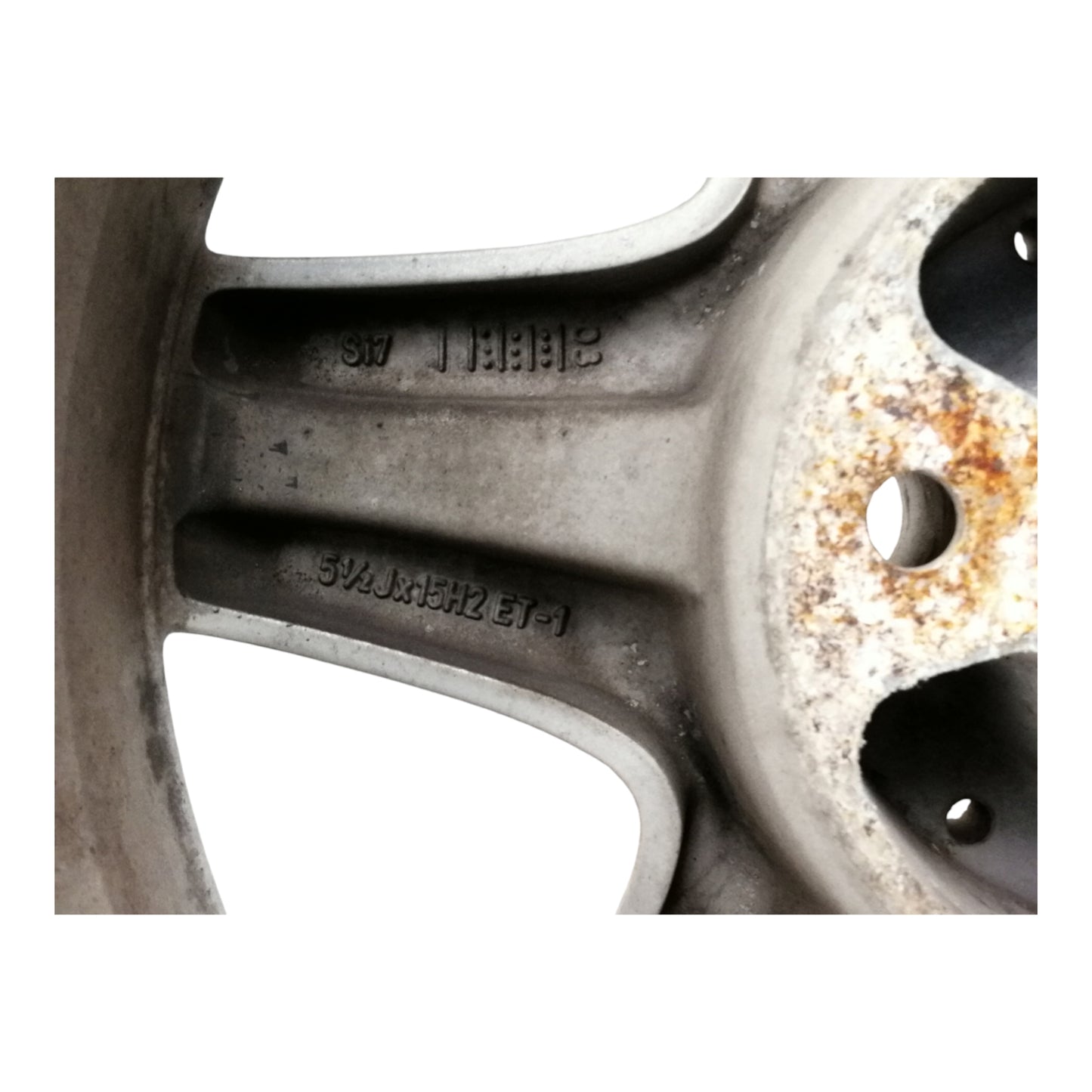 Cerchio in Lega Raggio 15 SMART CITY COUPE CABRIO 450 5.5JX15H2 3 FORI