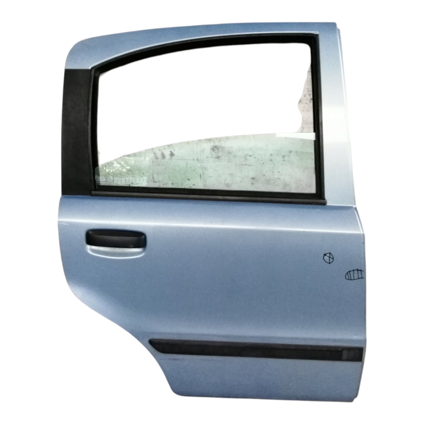 Porta Portiera Posteriore Destro FIAT PANDA 2 Serie 169