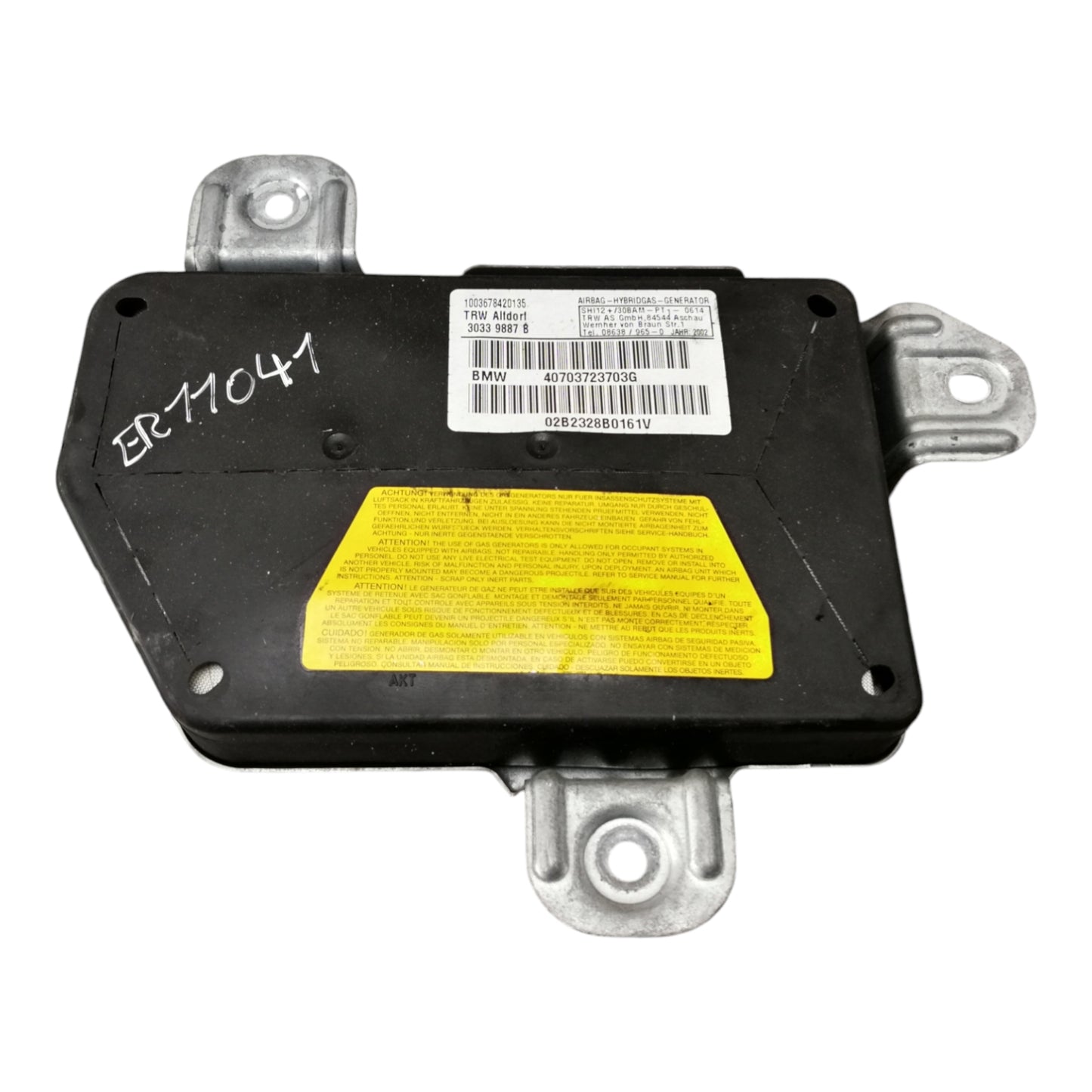 Airbag Porta Posteriore Sinistro BMW SERIE 3 E46 Berlina Station Wagon CC