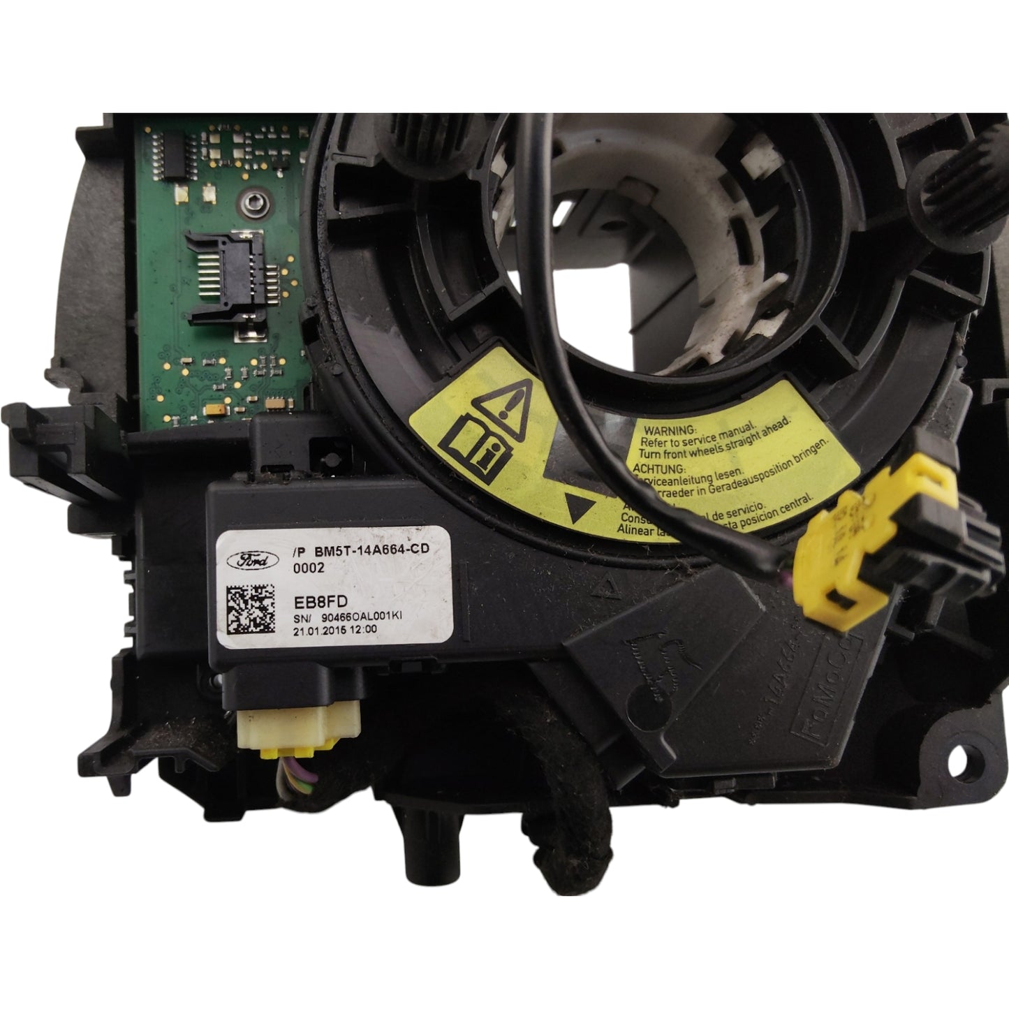 Piastra Contatto Spiralato FORD KUGA 2 Serie 2.0 TDCi Motore XRMA