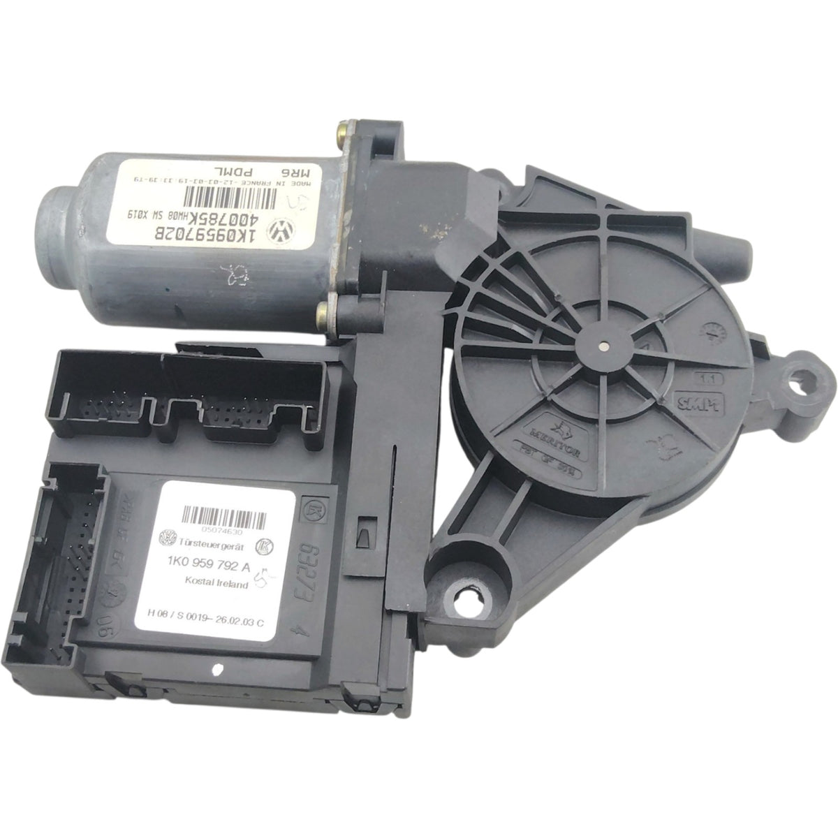 Motorino Alzacristallo Porta Anteriore Destro VOLKSWAGEN TOURAN 1 Serie
