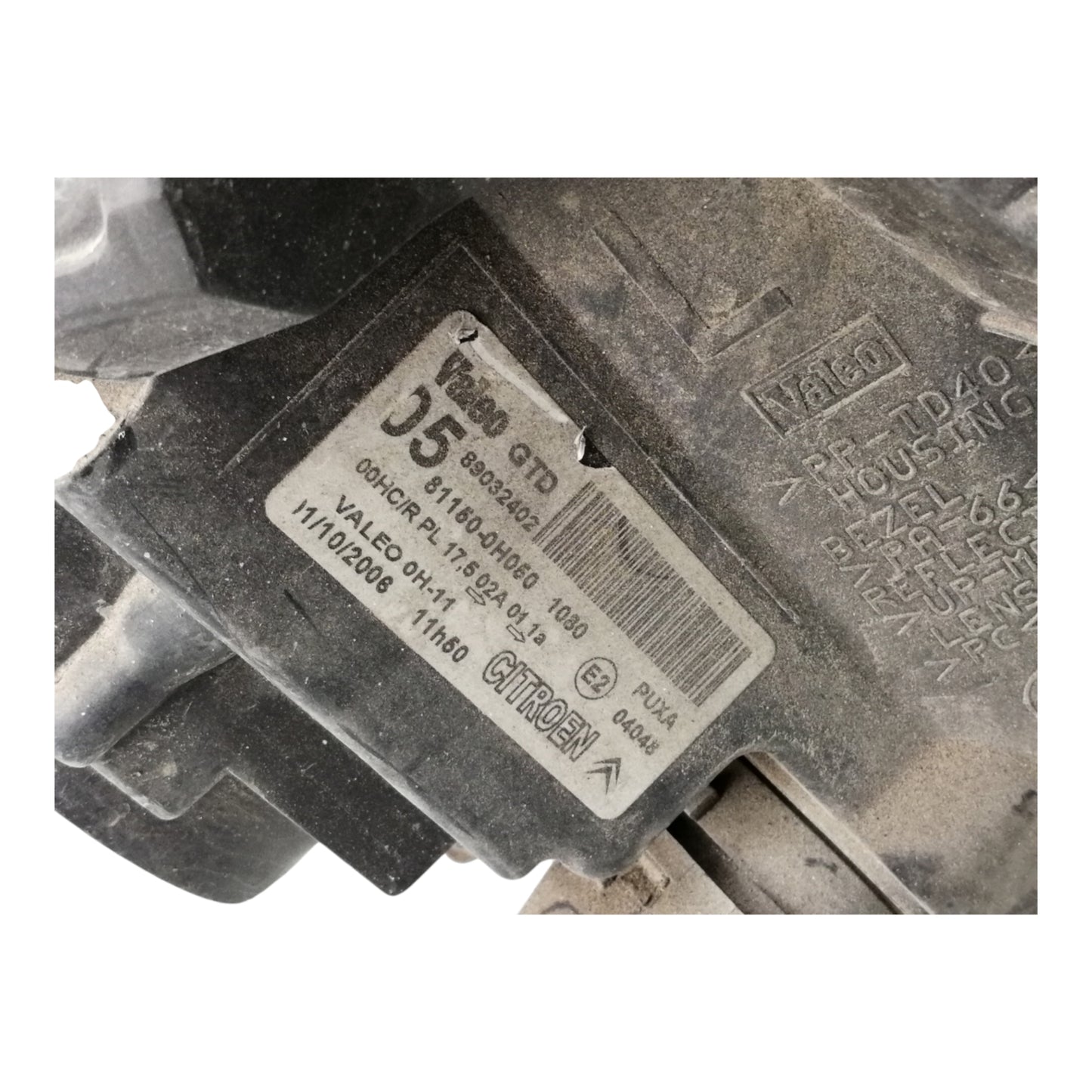 Faro Proiettore Anteriore Sinistro CITROEN C1 1 Serie 3-5 Porte