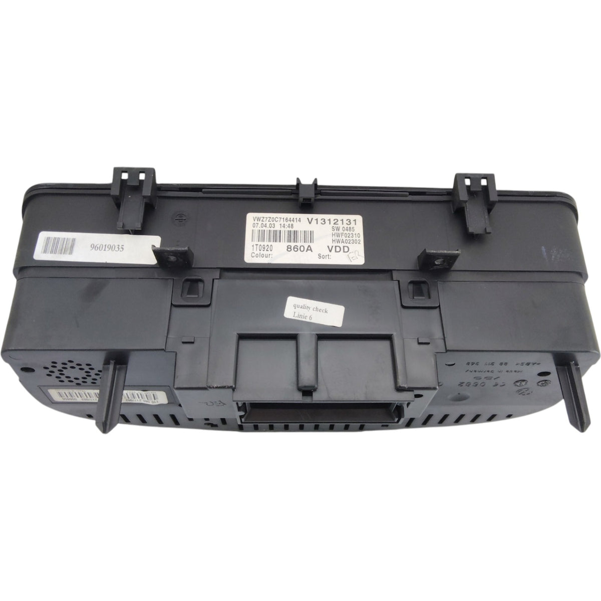 Quadro Strumenti VOLKSWAGEN TOURAN 1.9 TDi Motore AVQ