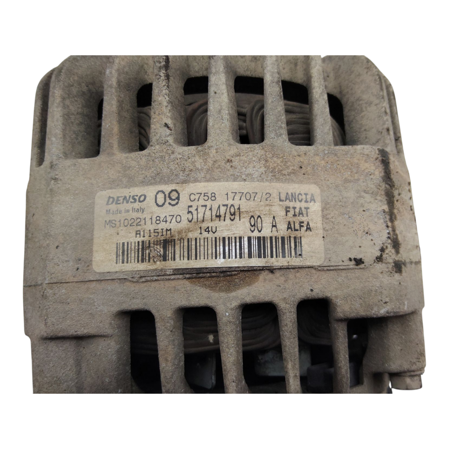 Alternatore FIAT 500 2 Serie/500 C/GRANDE PUNTO/IDEA Benzina