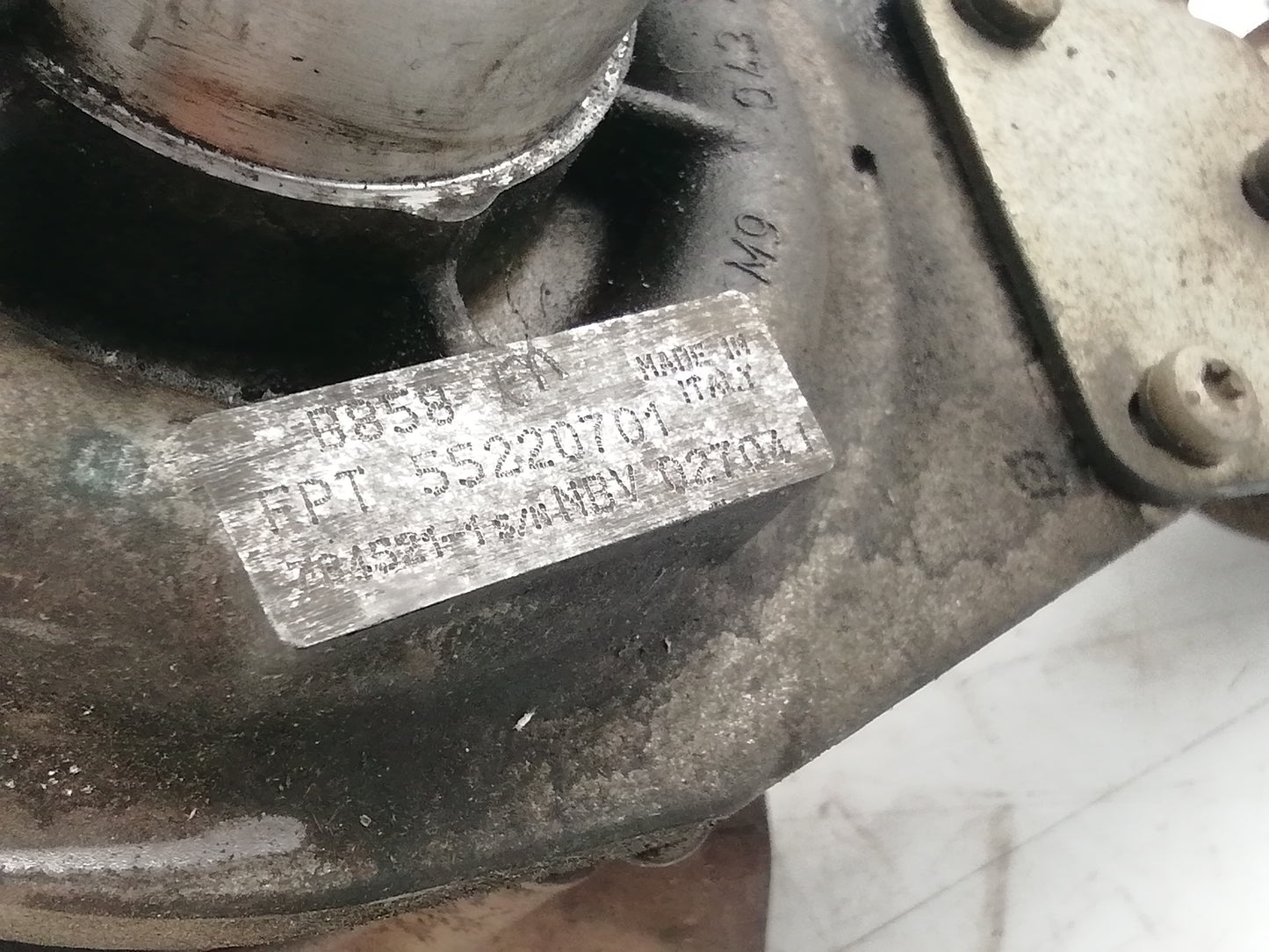 Turbina ALFA ROMEO MITO 1.6 DIESEL MOTORE 955A3000   - 55246405