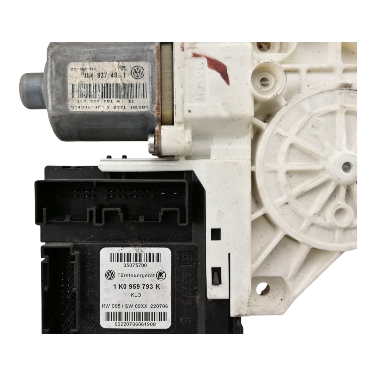 Motorino Alzacristallo Porta Anteriore Sinistro VOLKSWAGEN GOLF 5 Serie 5 Porte