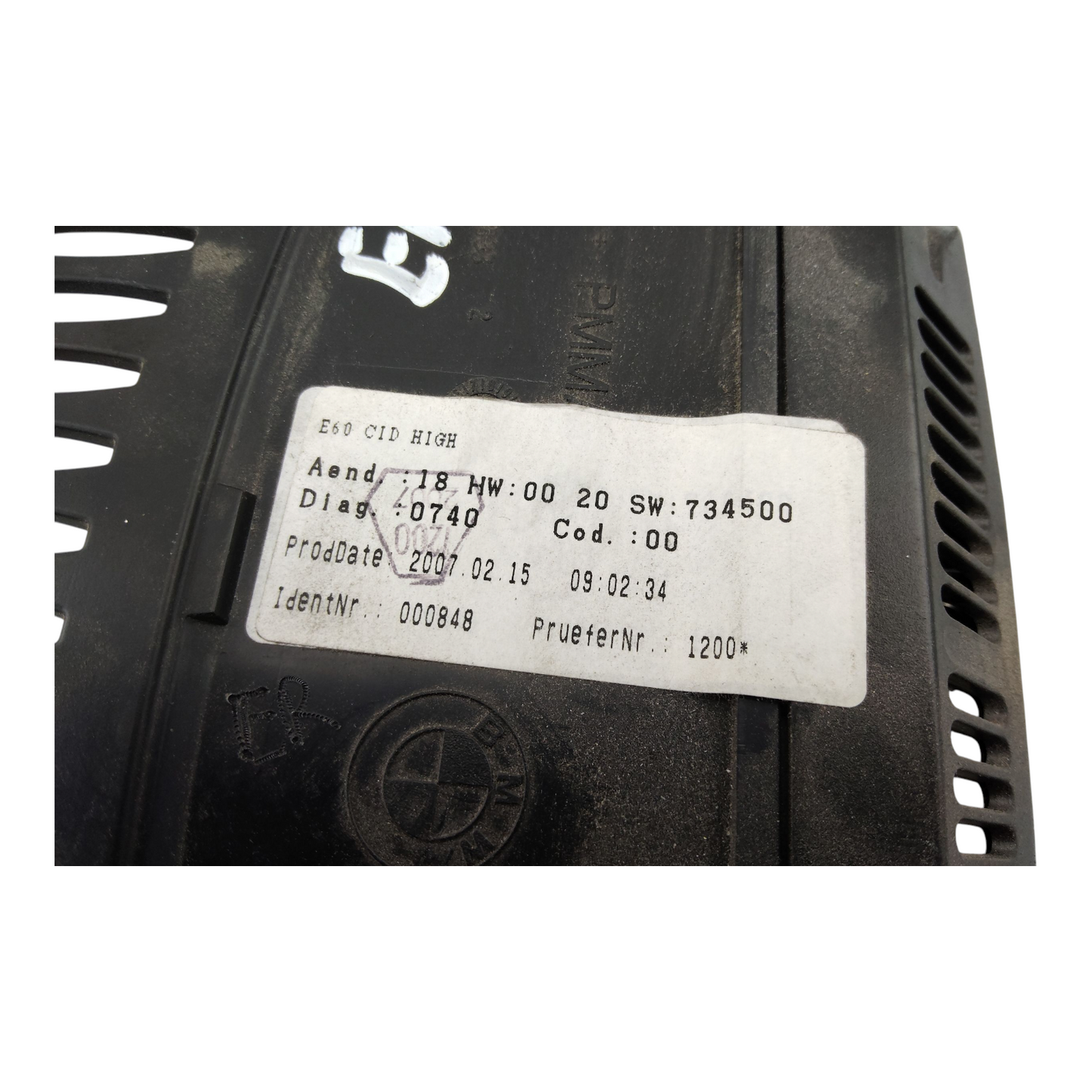 Display Monitor Schermo Multifunzione BMW SERIE 5 E61