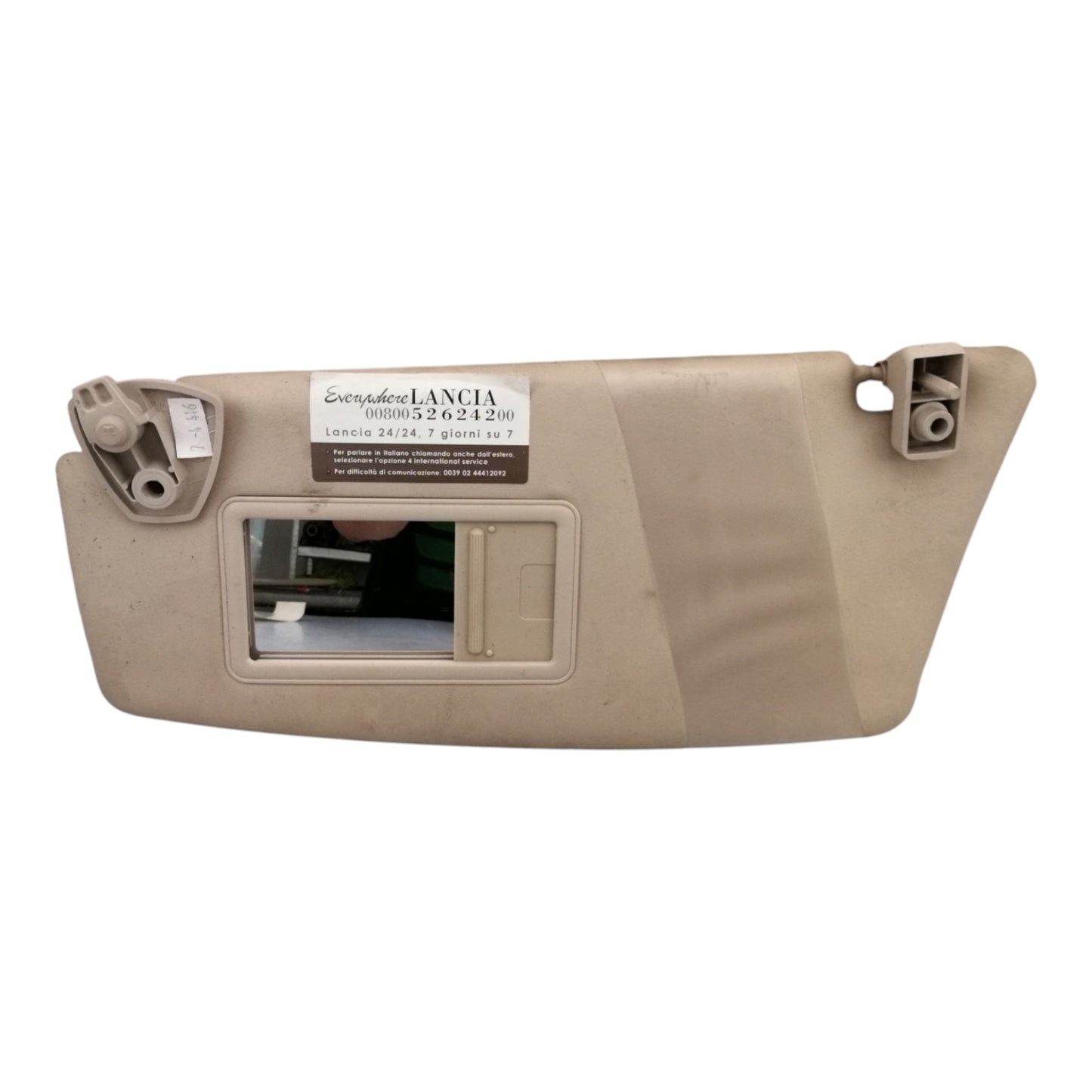 Pannello Alette Parasole Sinistro LANCIA YPSILON 1 2 Serie