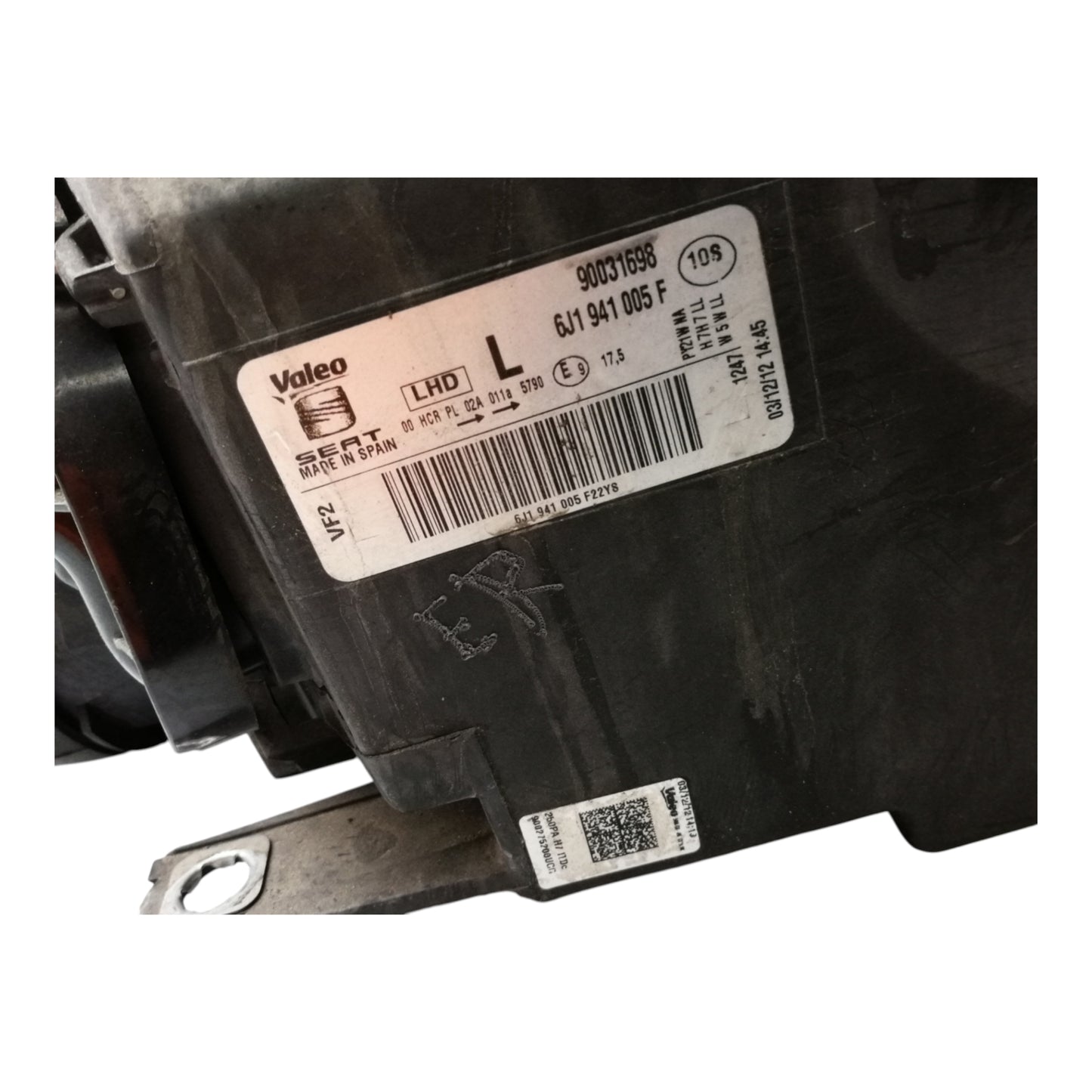 Faro Proiettore Anteriore Sinistro SEAT IBIZA ST 6J8