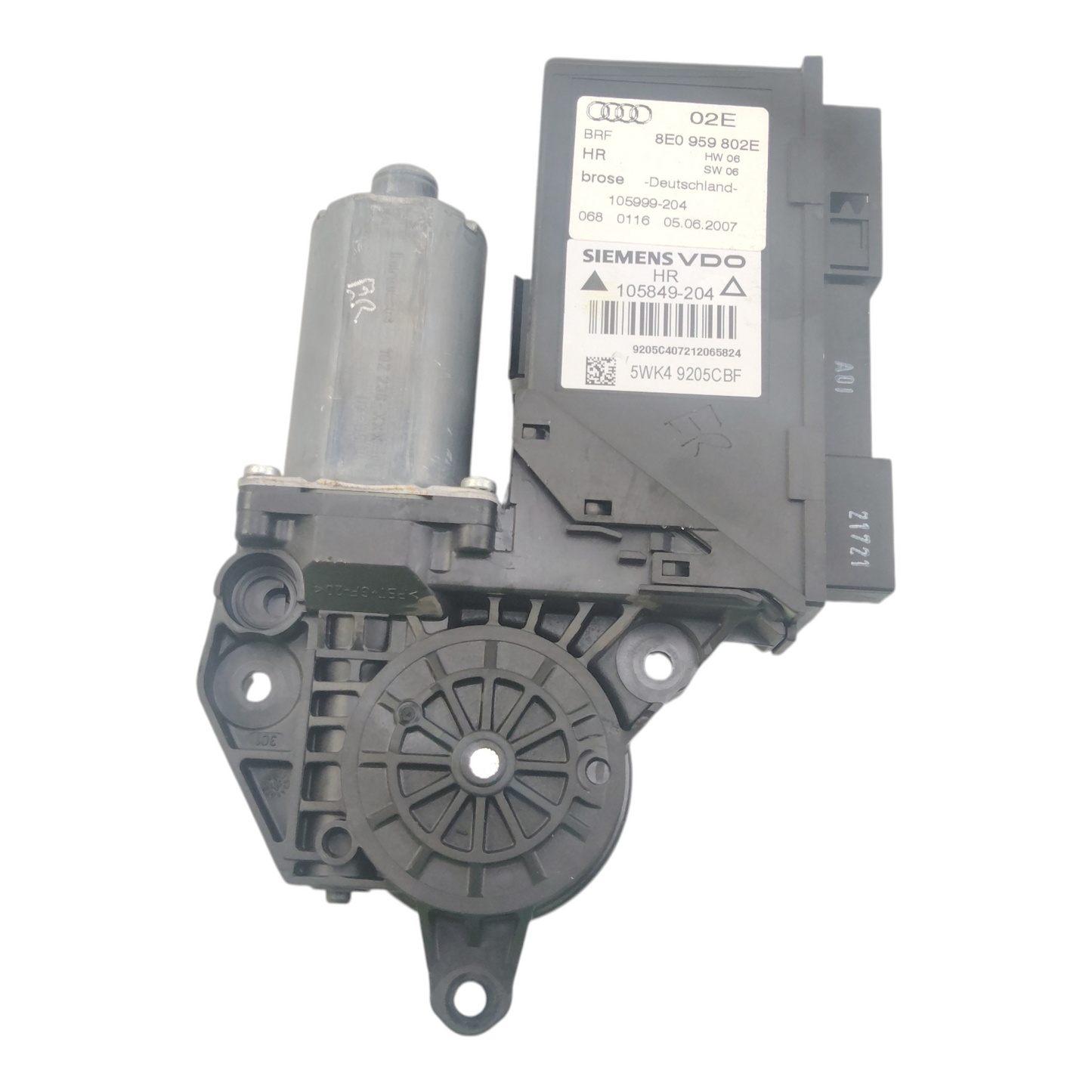 Motorino Alzacristallo Porta Posteriore Destro AUDI A4 8ED 8EC 8E5 8E2