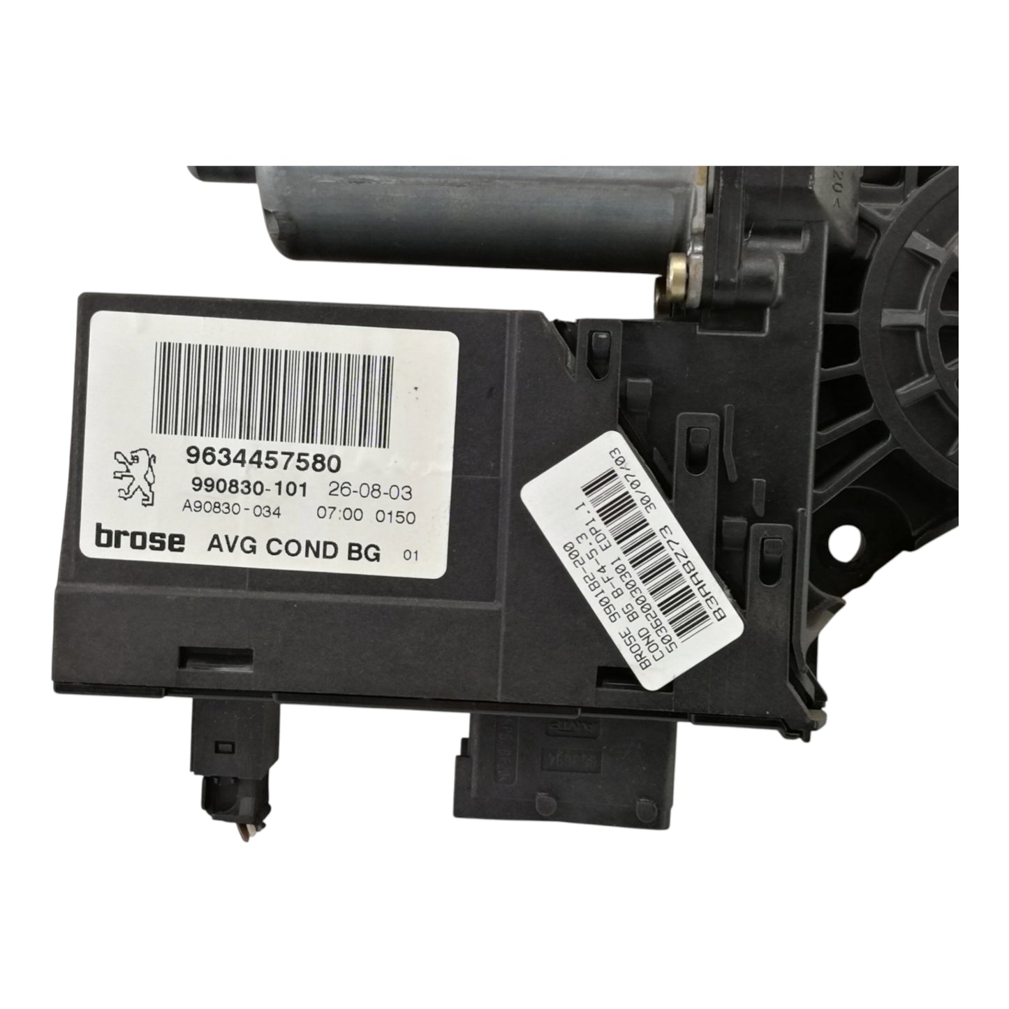 Motorino Alzacristallo Porta Anteriore Sinistro PEUGEOT 307 1 2 Serie