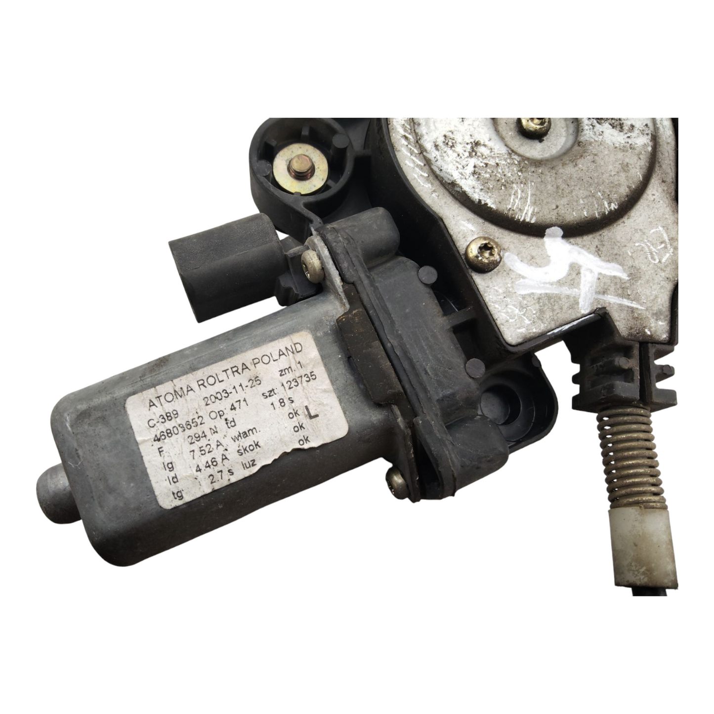 Alzacristallo Alzavetro Anteriore Sinistro FIAT PANDA 2 Serie