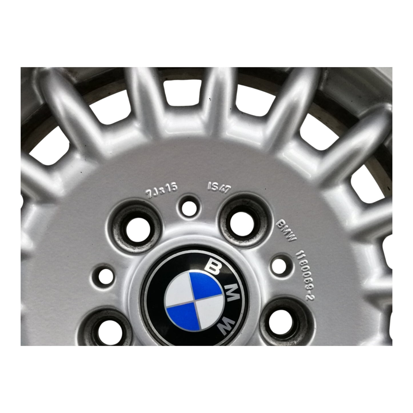 Cerchio In Lega Raggio 15 BMW SERIE 3 E36 Coupe Cabrio 7JX15 ET47 5 Fori
