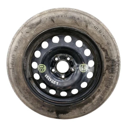 Cerchio Ruota Di Scorta BMW X3 E83 Raggio 17 ET18 5 Fori