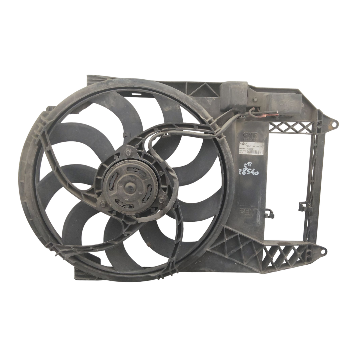 Elettroventola Ventola Radiatore MINI ONE R50 1.4 Diesel