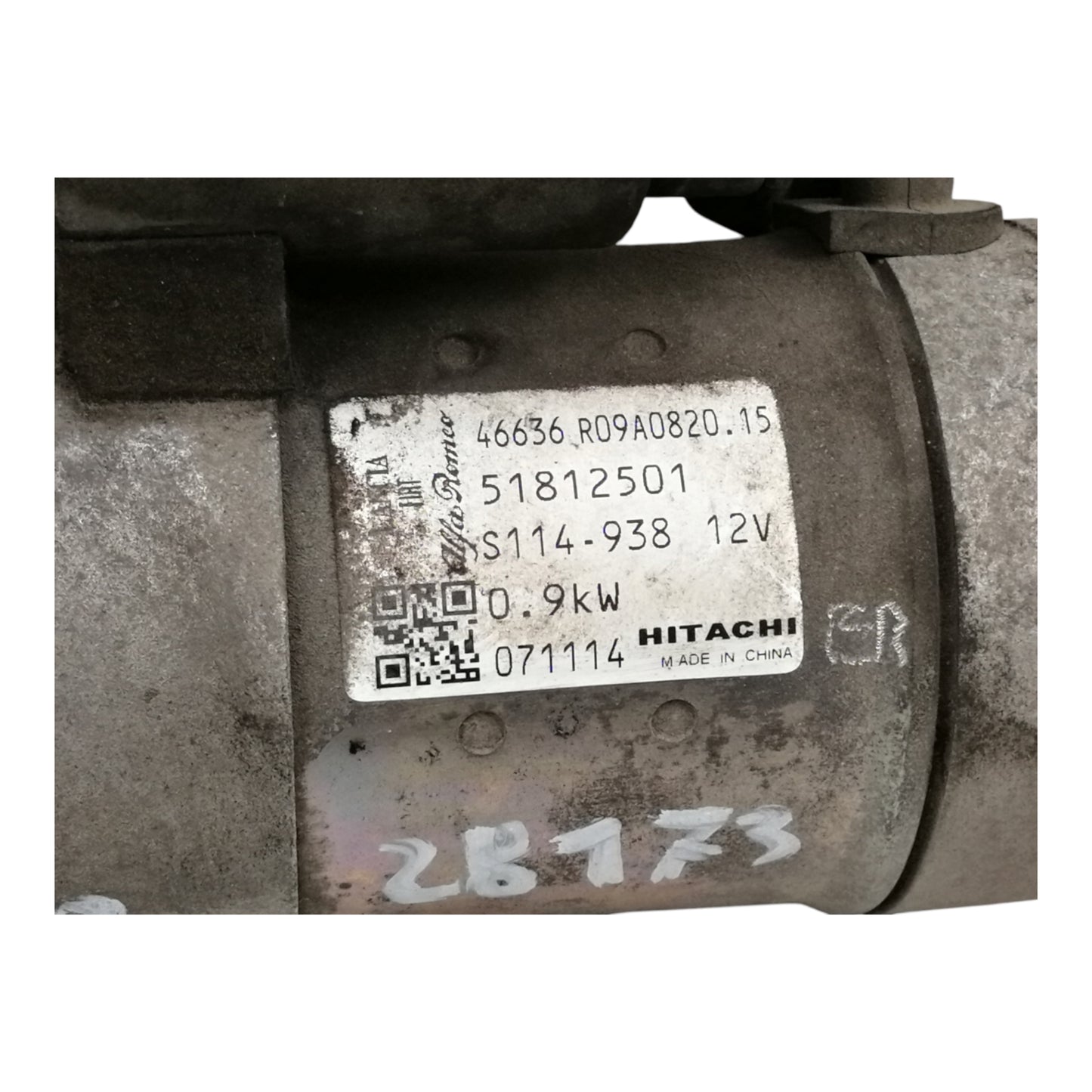 Motorino Avviamento FIAT PANDA 2 Serie/500 2 Serie/IDEA Benzina