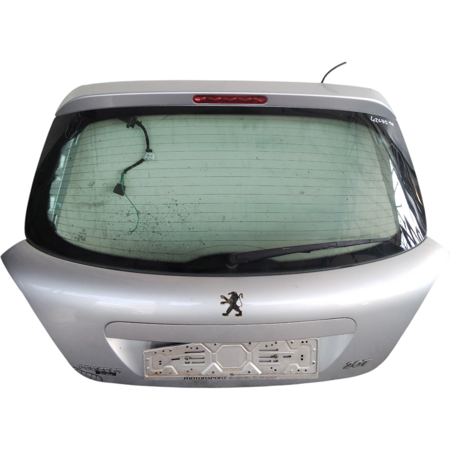 Portello Portellone Posteriore PEUGEOT 207 Berlina 3-5 Porte