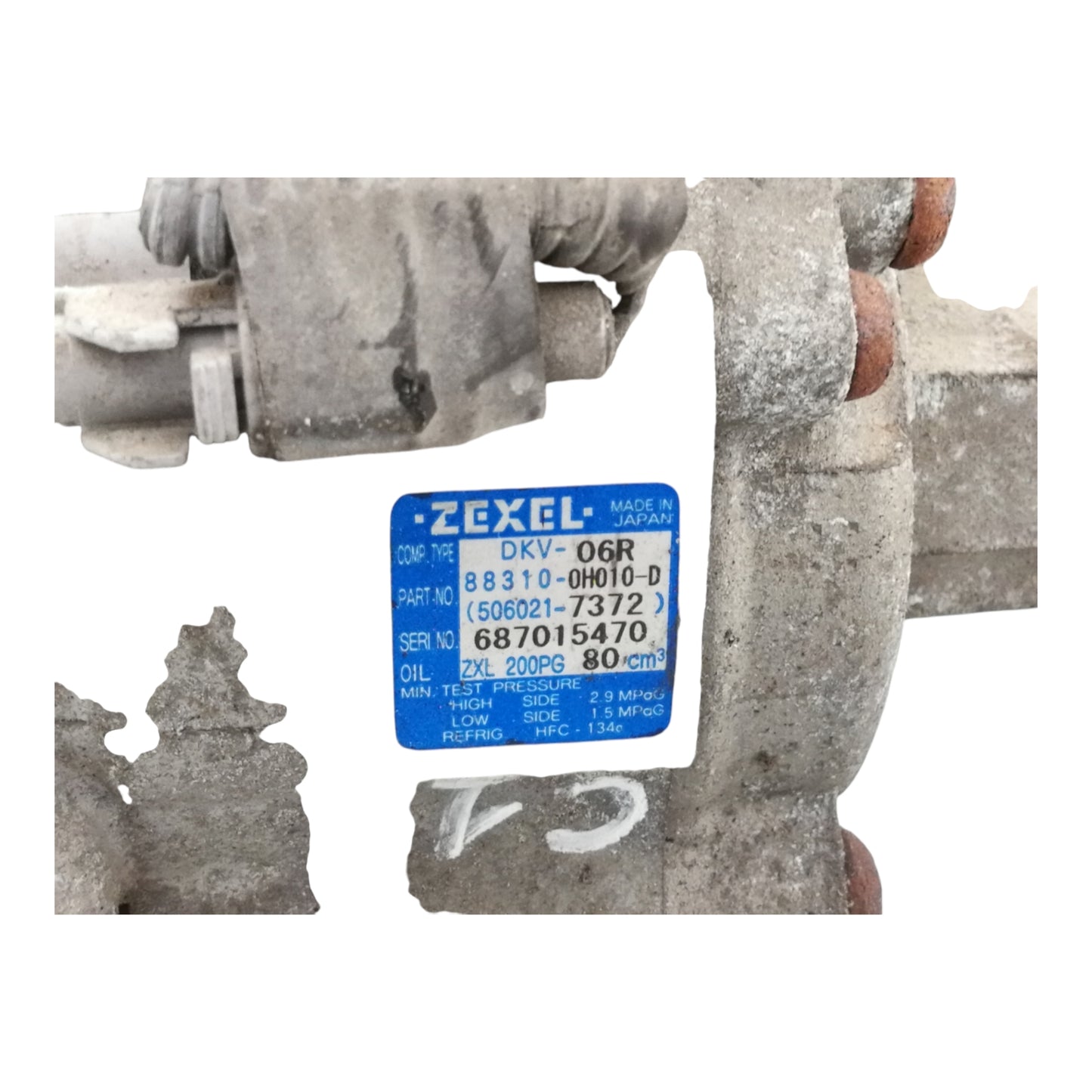 Compressore Aria Condizionata Ac PEUGEOT 107/C1 1 Serie 1.0 Benzina 1KR