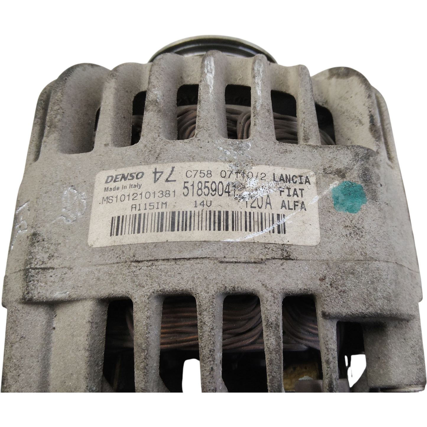 Alternatore FIAT 500 2 Serie/PANDA 2 Serie/PUNTO 2 Serie 1.2 Benzina 51 Kw