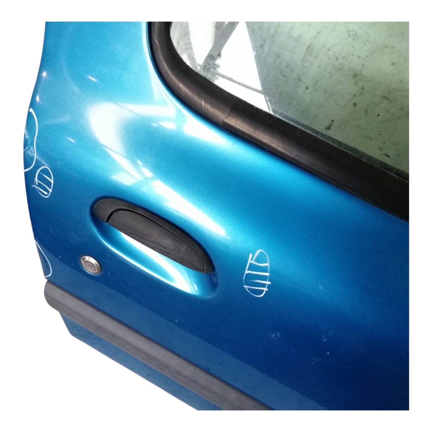 Porta Portiera Anteriore Destro RENAULT CLIO 2 Serie 3 Porte