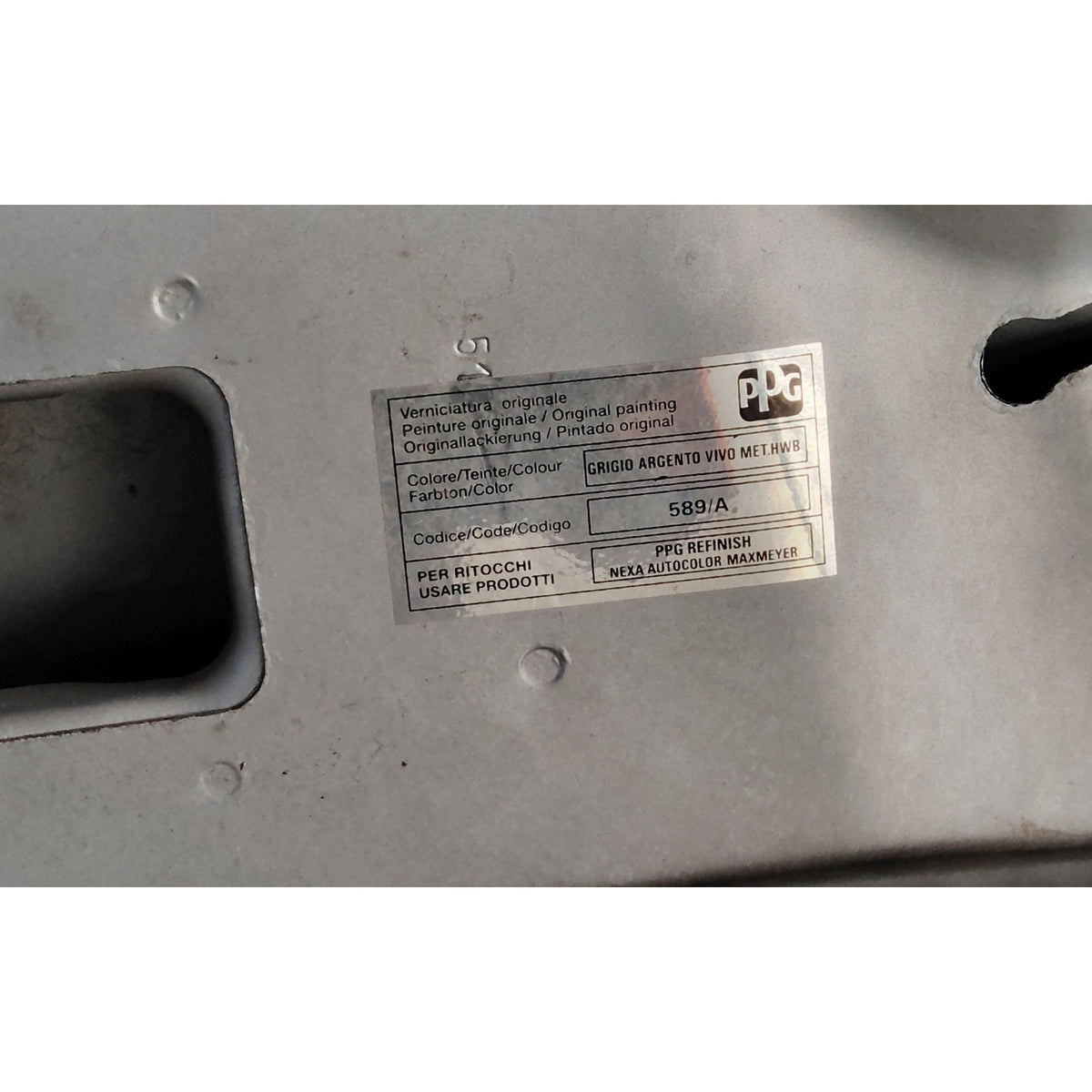 Cofano Anteriore FIAT GRANDE PUNTO/PUNTO 3 Serie/PUNTO EVO