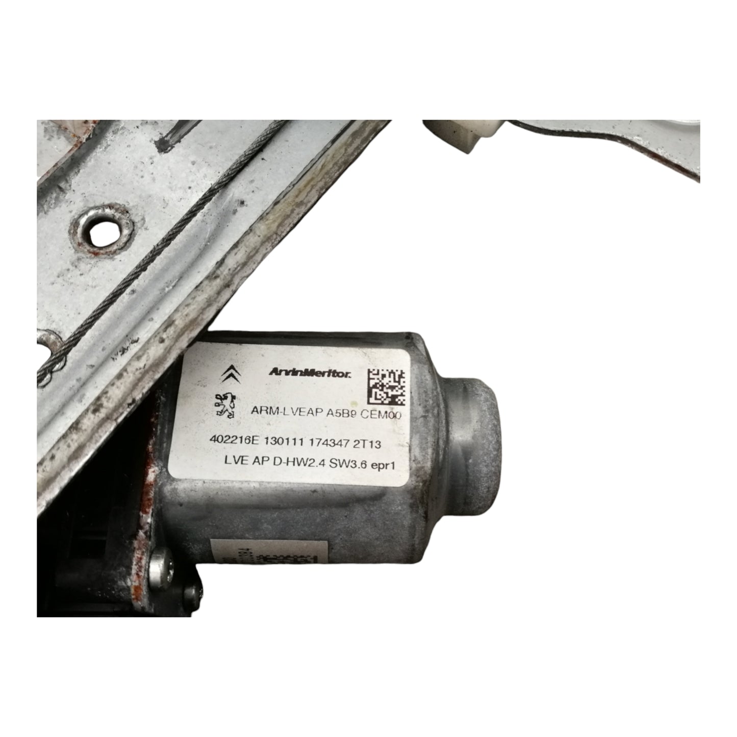 Alzacristallo Alzavetro Anteriore Destro CITROEN C3 2 Serie 5 Porte