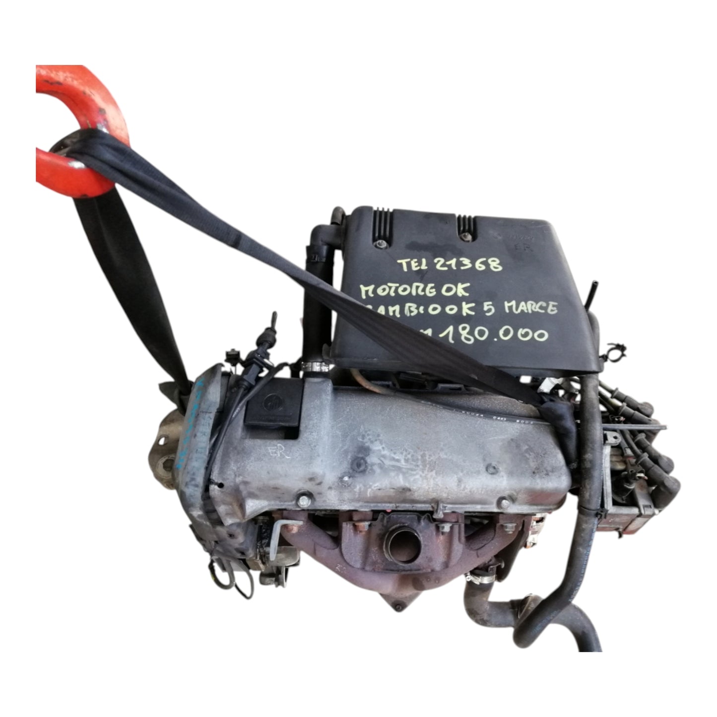Motore 176B2000 FIAT PUNTO 176 1 Serie 1.1 55 Benzina 180.000 Km
