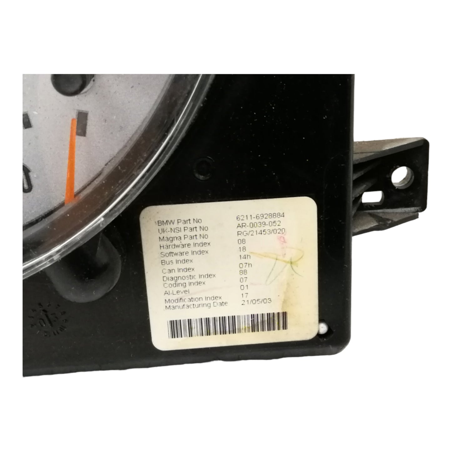 Quadro Strumenti MINI ONE COOPER R50 R52 R53