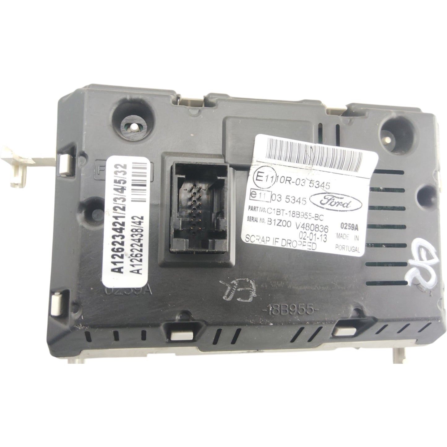 Display Check Control FORD FIESTA 6 Serie Benzina Diesel GPL