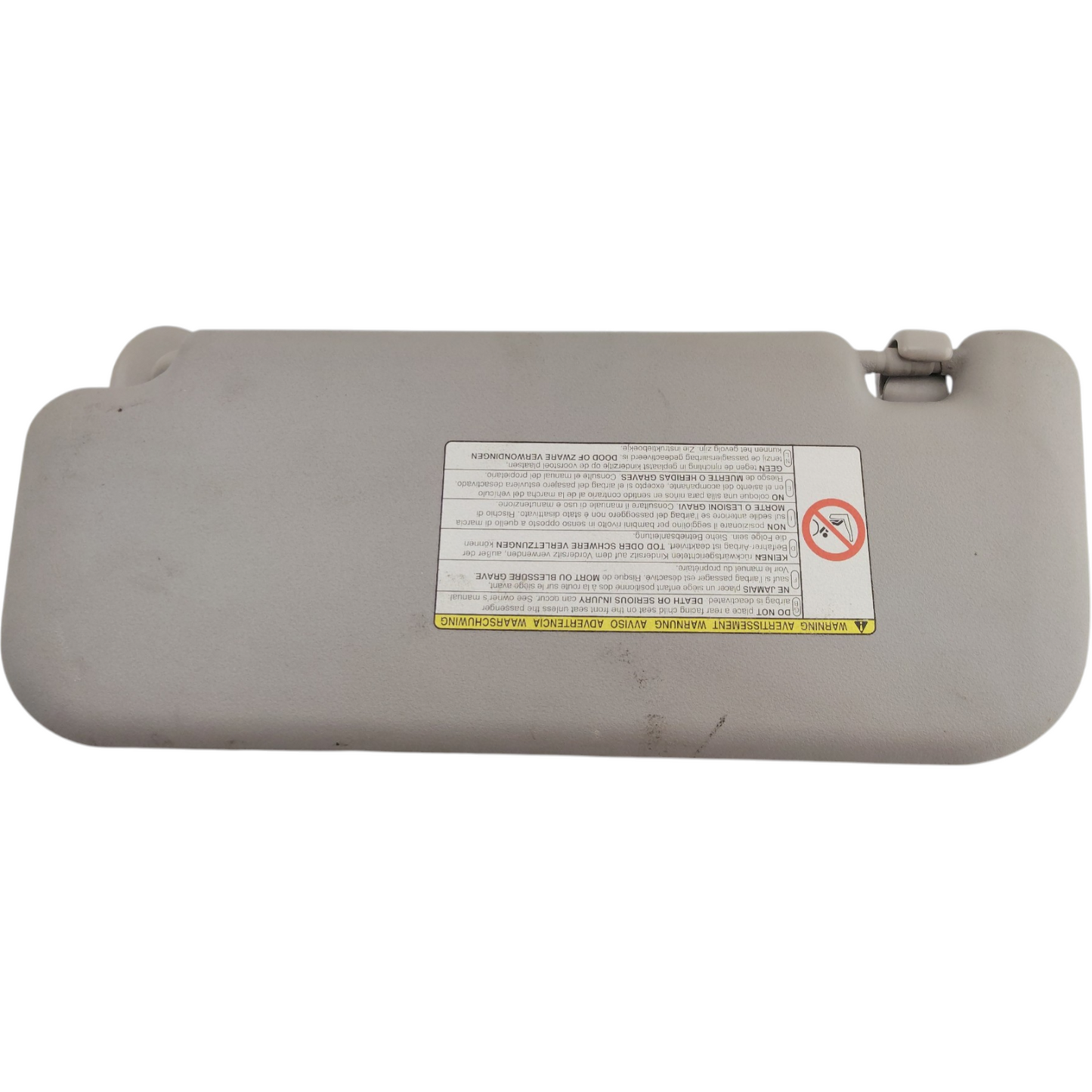 Pannello Alette Parasole Destro TOYOTA YARIS FRANCE 2 Serie