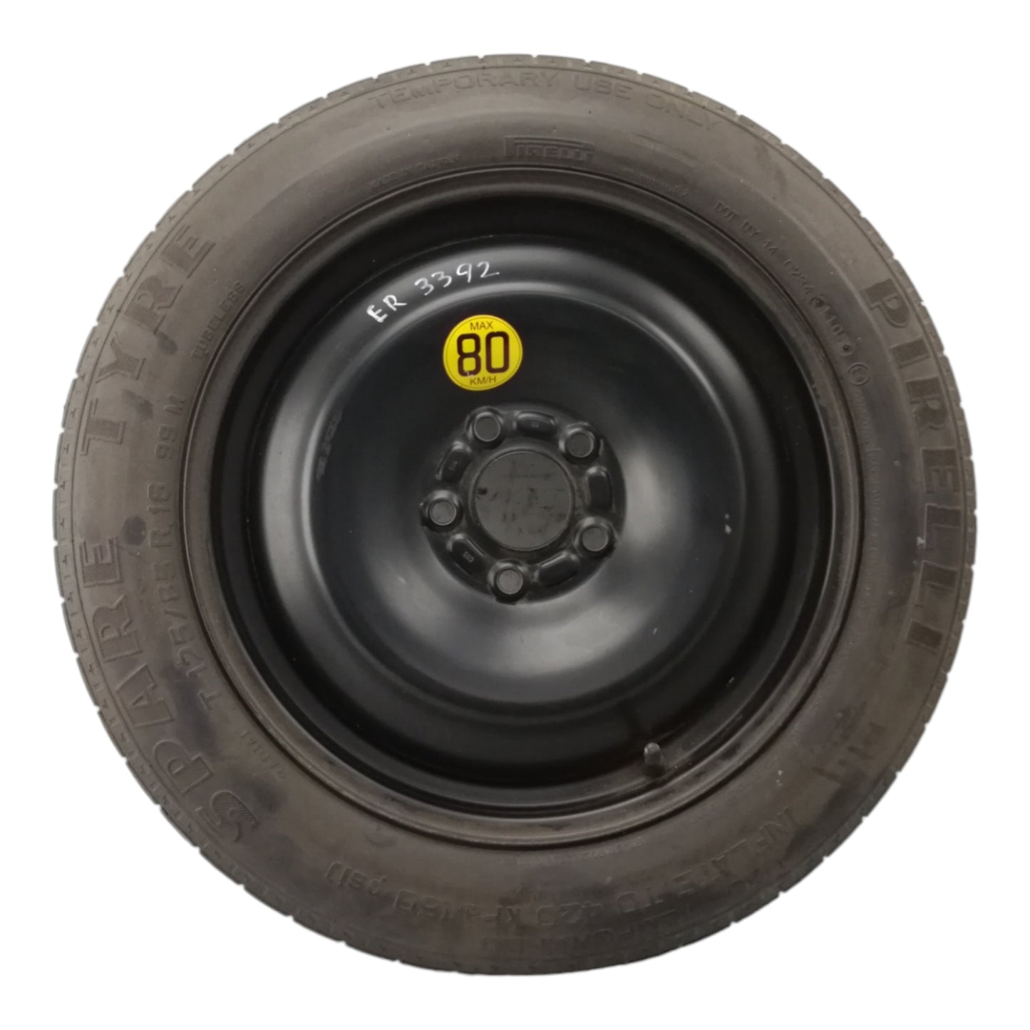 Ruota Ruotino Di Scorta FORD FOCUS 2 Serie T125/85 Raggio 16