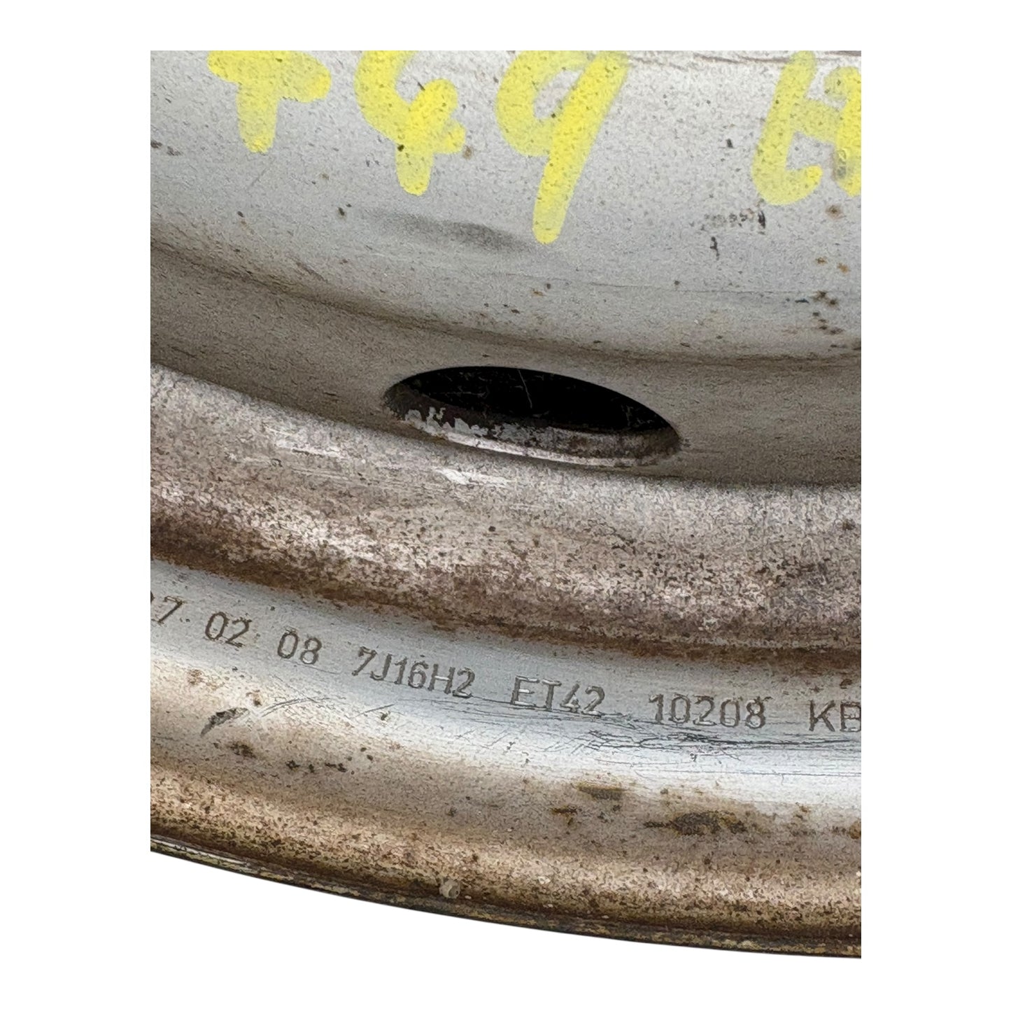 Cerchio in Ferro Raggio 16 CITROEN JUMPY 3 Serie 7J ET42 5 Fori