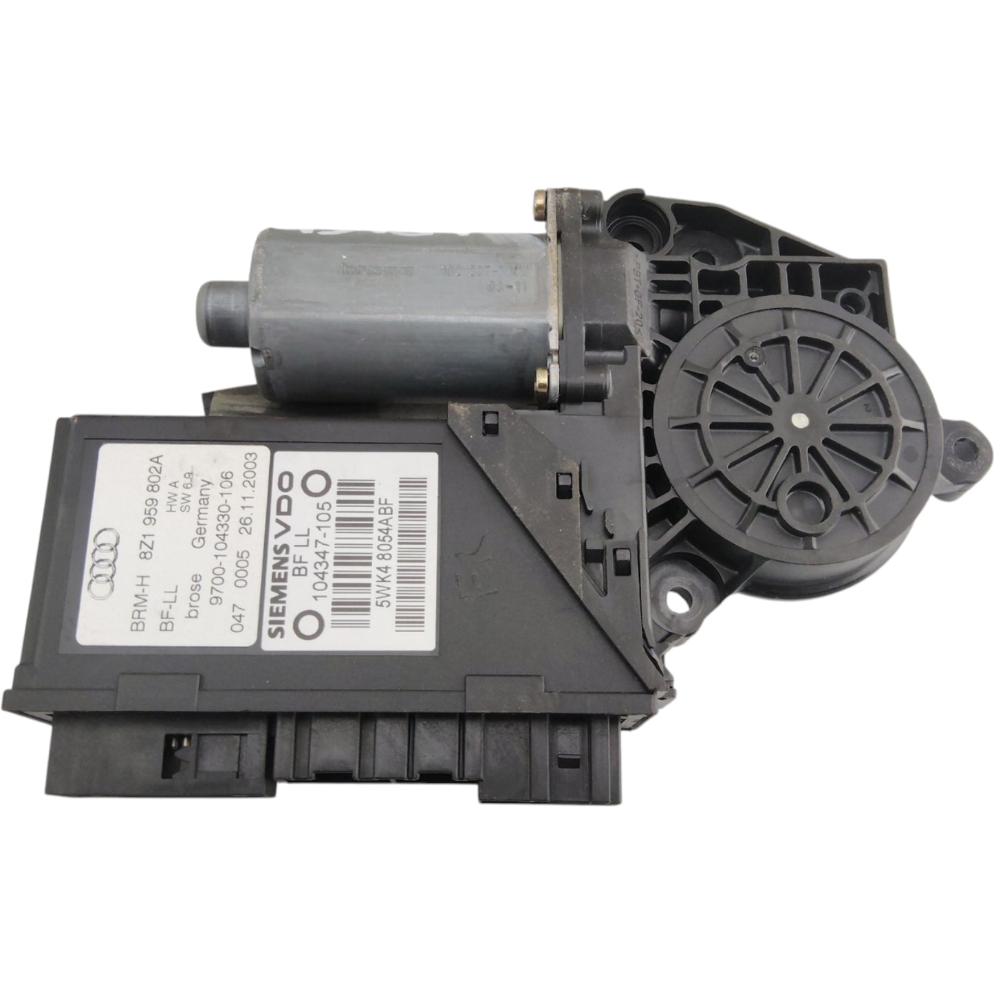 Motorino Alzacristallo Porta Anteriore Destro AUDI A2 8Z0