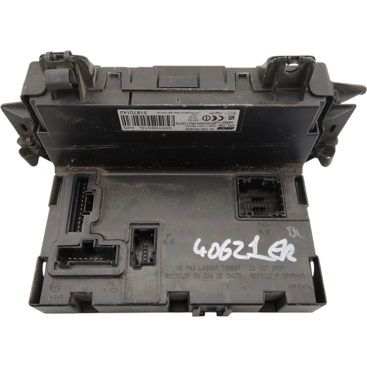 Body Computer Fusibili FIAT PANDA 169 2 Serie 1.2 Bi-Fuel Motore 188A4000