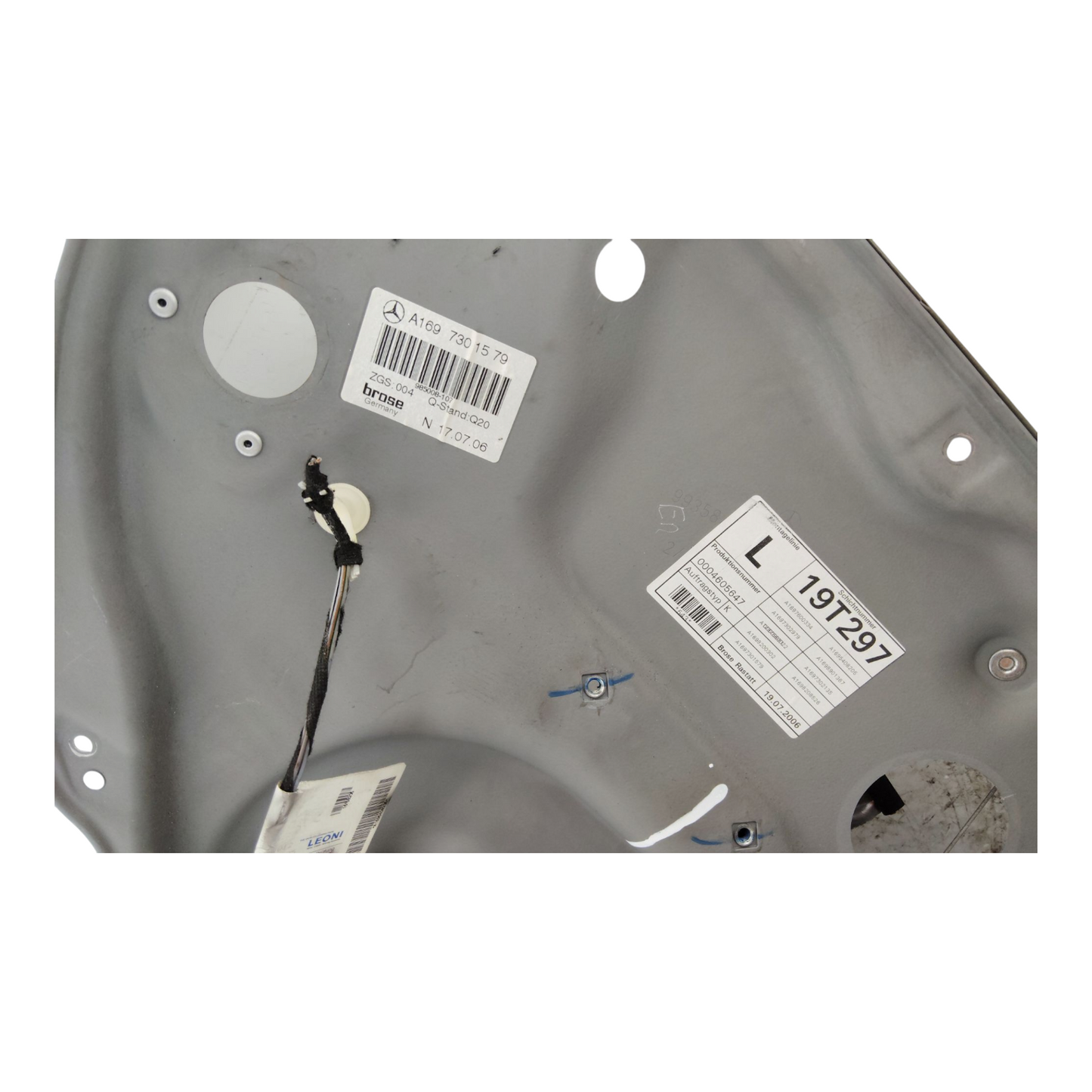 Alzacristallo Alzavetro Posteriore Sinistro MERCEDES CLASSE B W245