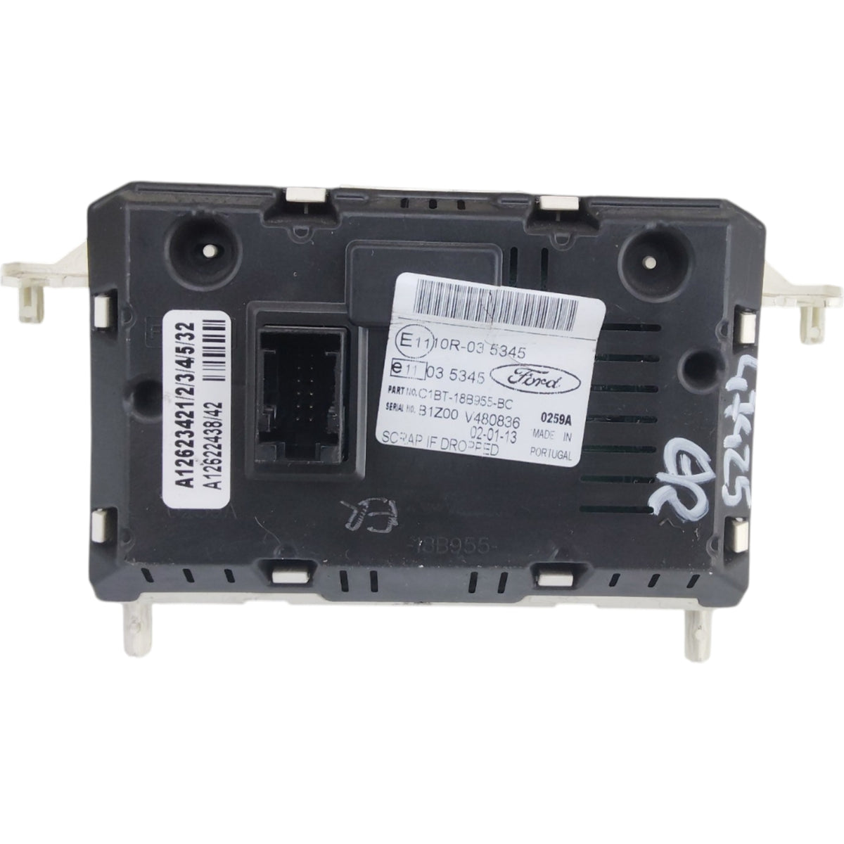 Display Check Control FORD FIESTA 6 Serie Benzina Diesel GPL