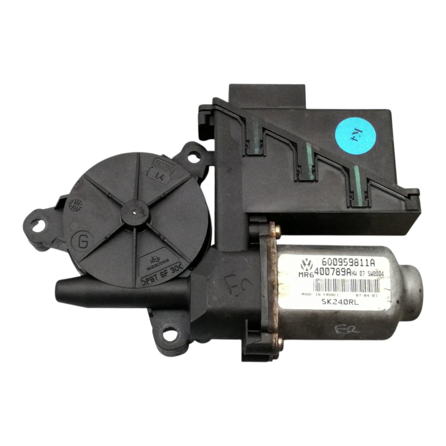 Motorino Alzacristallo Porta Posteriore Sinistro SKODA FABIA 6Y5 6Y2 6Y3