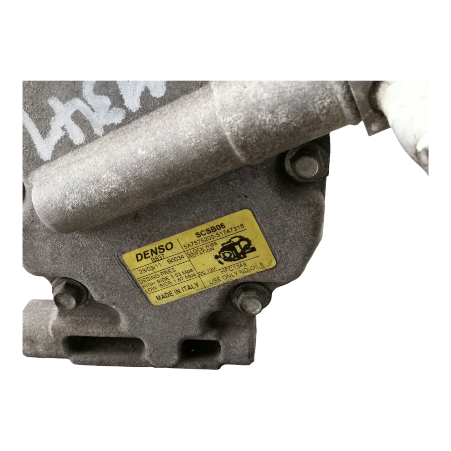 Compressore Aria Condizionata Ac FIAT 500 2 Serie/BRAVO 2 Serie Benzina