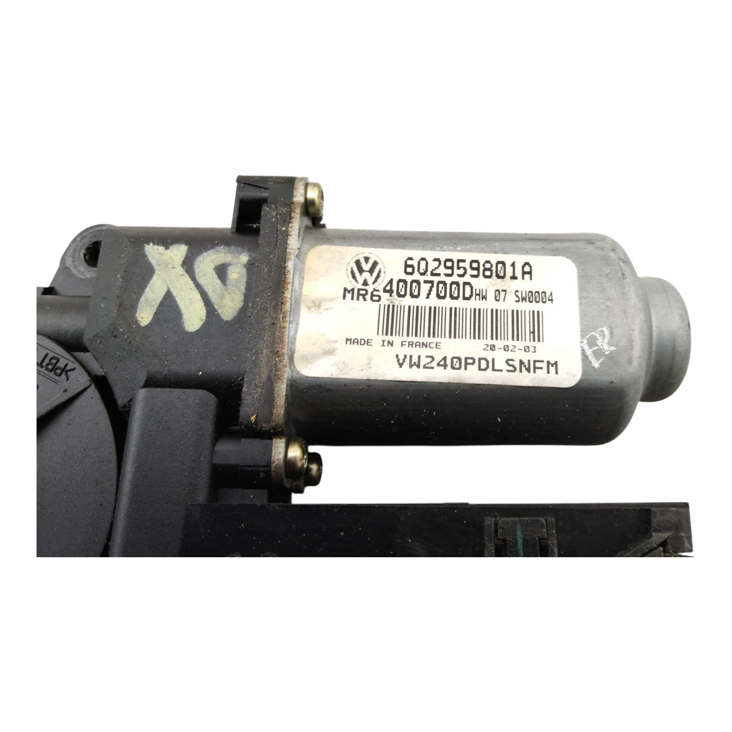 Motorino Alzacristallo Anteriore Destro VOLKSWAGEN POLO 4 Serie 3 Porte