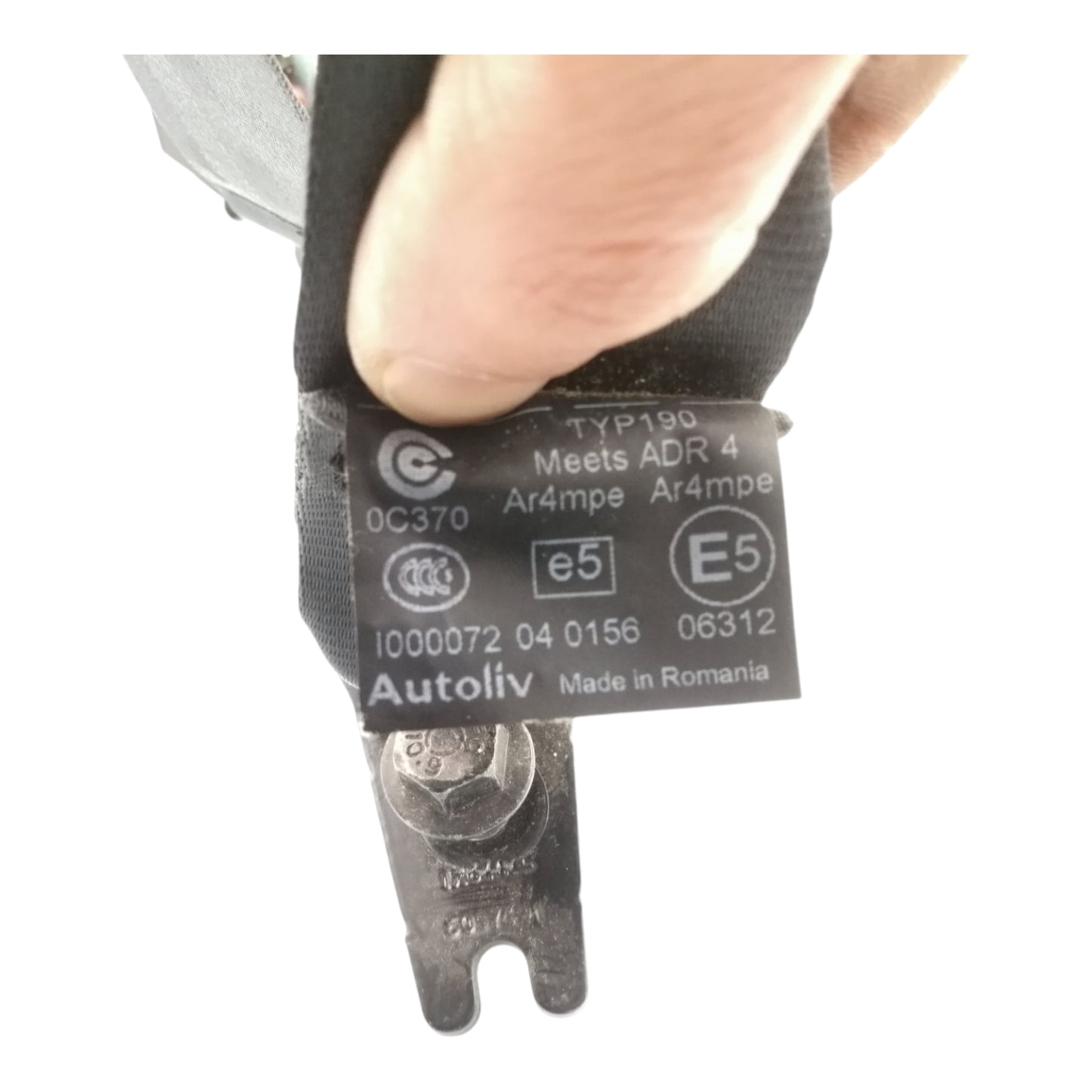 Cintura Di Sicurezza Sedile Posteriore Sinistro VOLVO V40 2 Serie