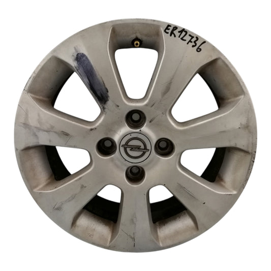 Cerchio in Lega Raggio 15 OPEL AGILA B 5.5jX15H2 ET50 4 FORI