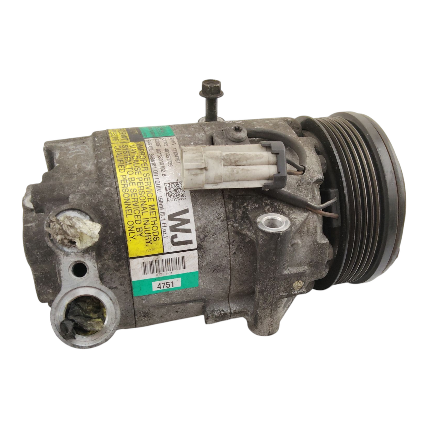 Compressore Aria Condizionata Ac OPEL MERIVA A/CORSA C 1.7 Diesel