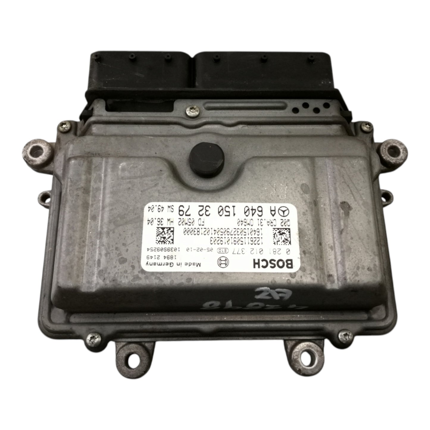 Centralina Iniezione MERCEDES CLASSE A W169 2.0 Diesel Motore 640940