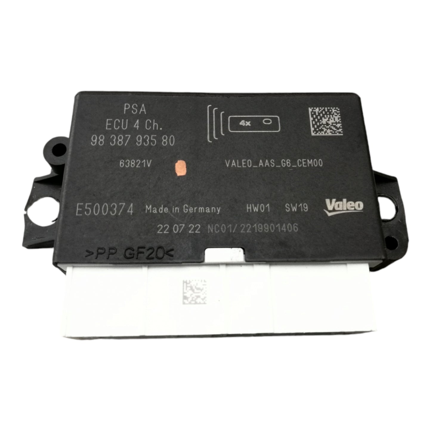 Centralina Sensori Parcheggio Paraurti Posteriore PEUGEOT 2008 2 Serie