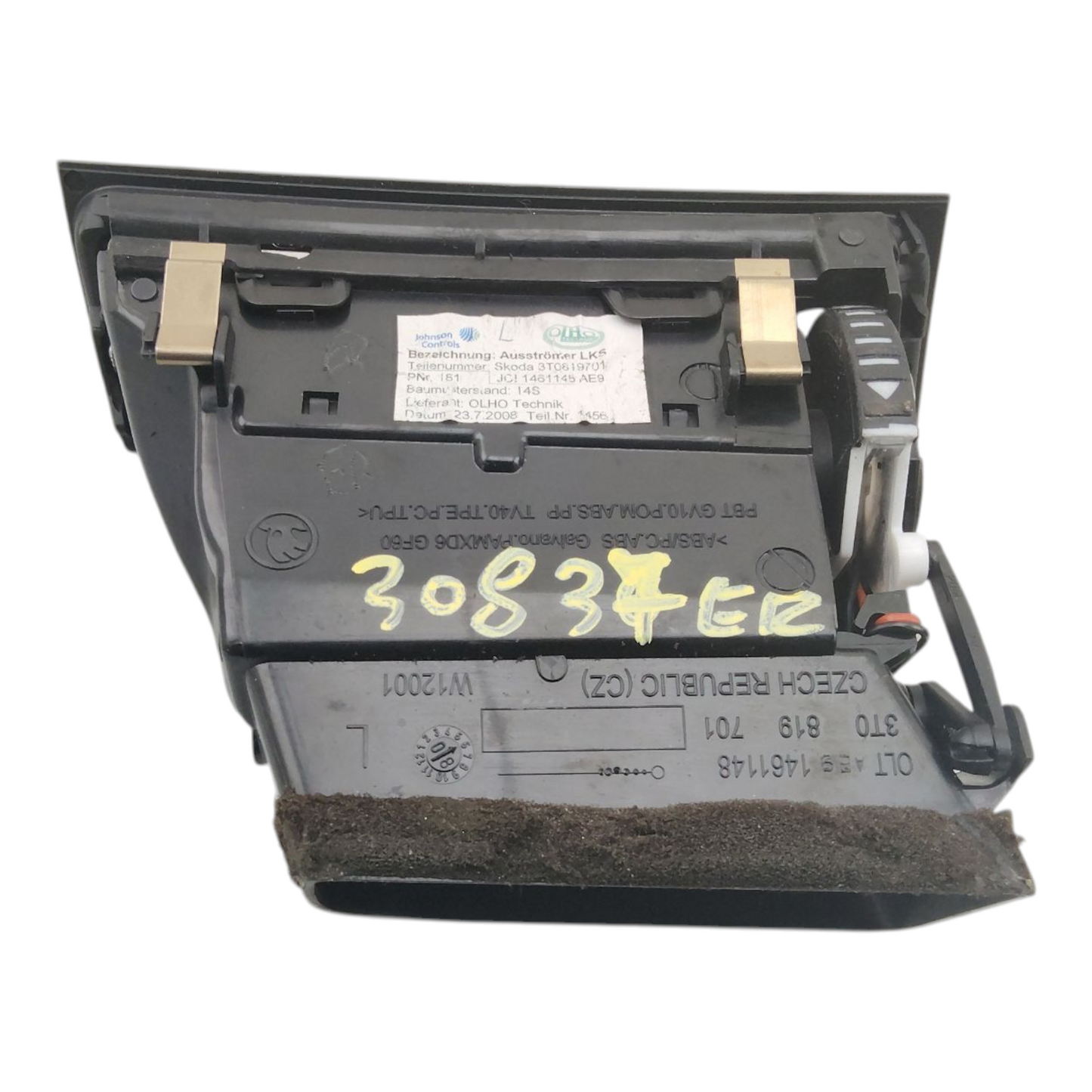 Bocchetta Aria Cruscotto Anteriore Sinistro SKODA SUPERB 3T4 3T5