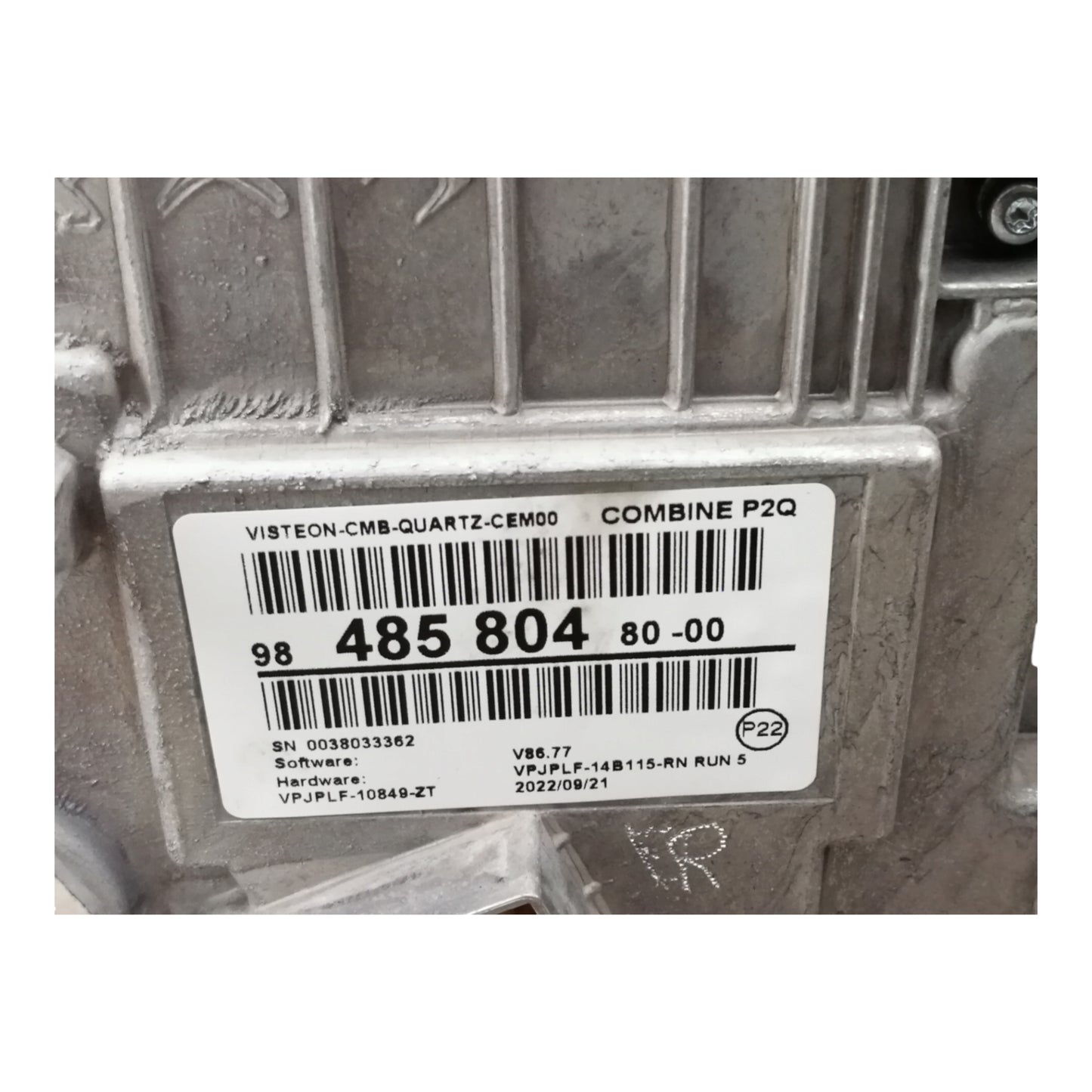 Quadro Strumenti PEUGEOT 2008 2 Serie 1.5 Motore YH01
