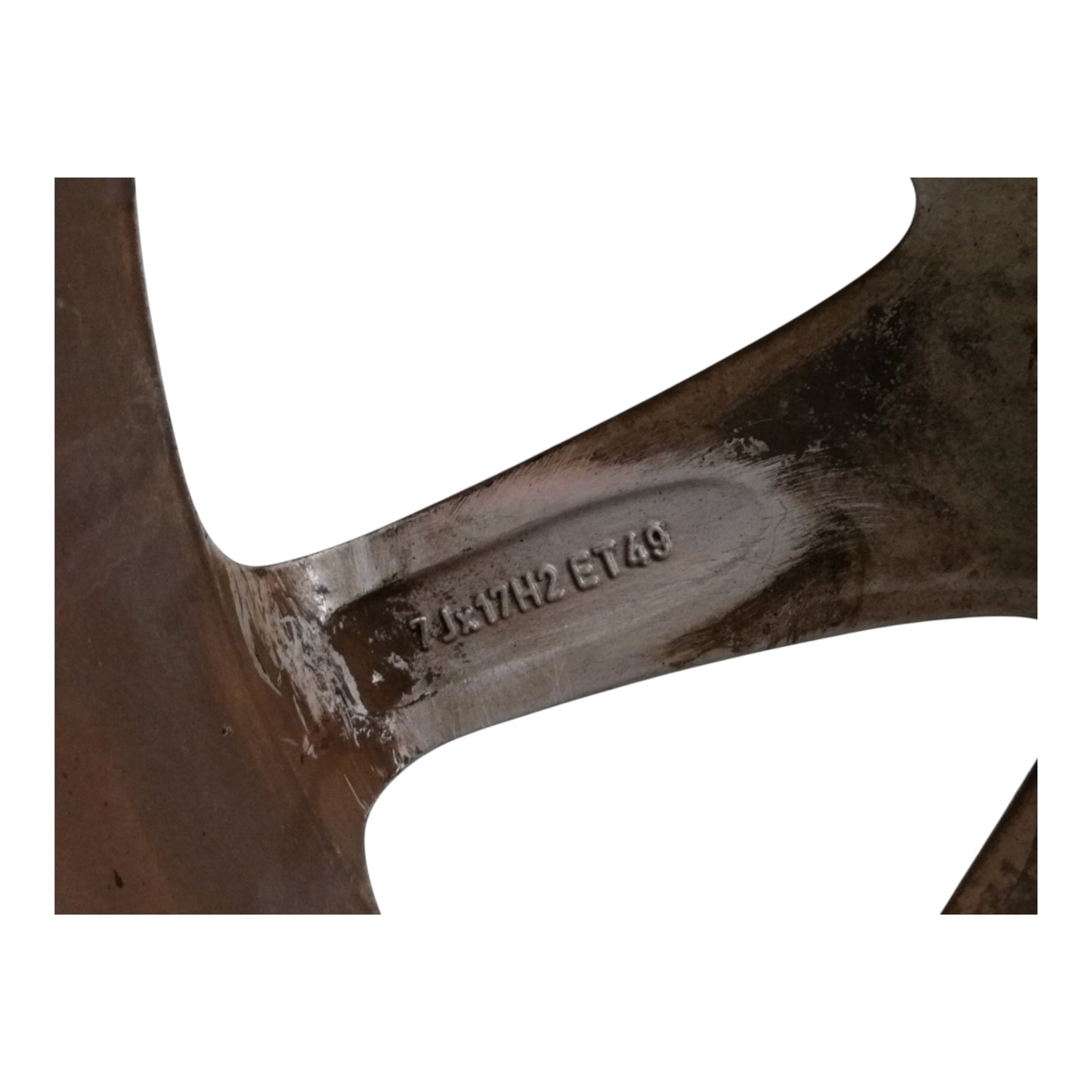 Cerchio in Lega Raggio 17 MERCEDES CLASSE B W245 7J ET49 5 Fori